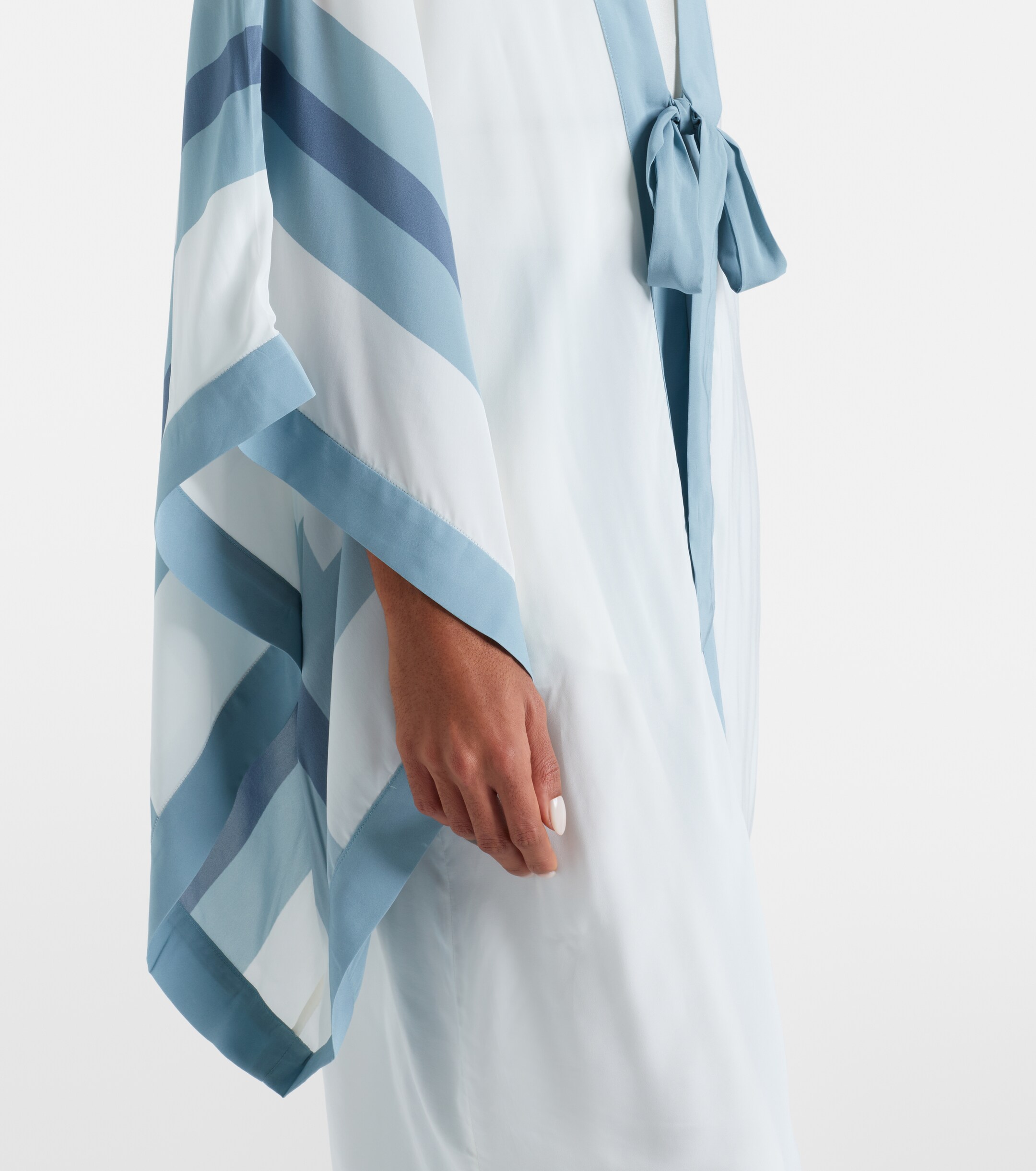 Adriana Degreas Adriana Degreas Bold Stripes kaftan