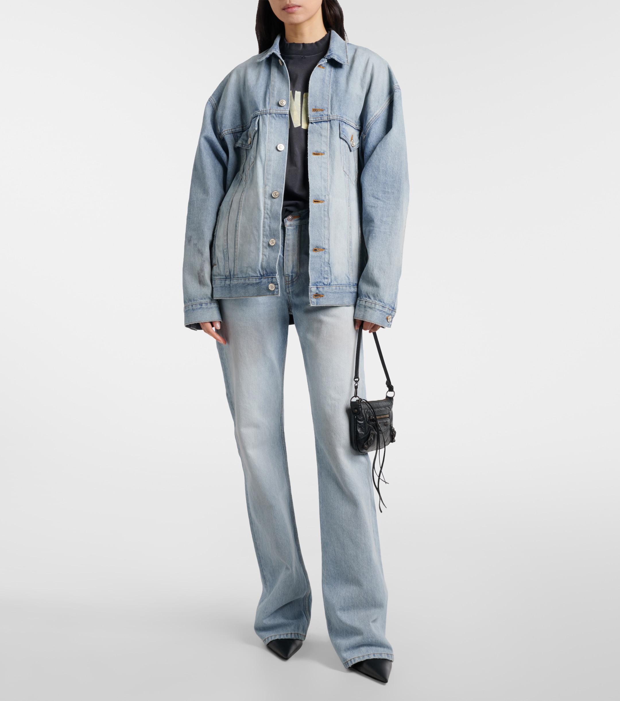 Balenciaga Balenciaga Le City leather shoulder bag