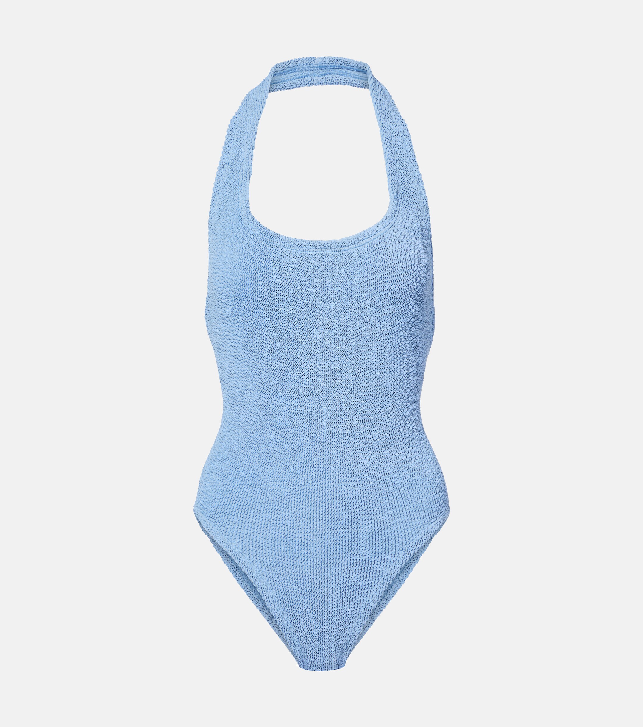 Hunza G Hunza G Sandy halterneck swimsuit
