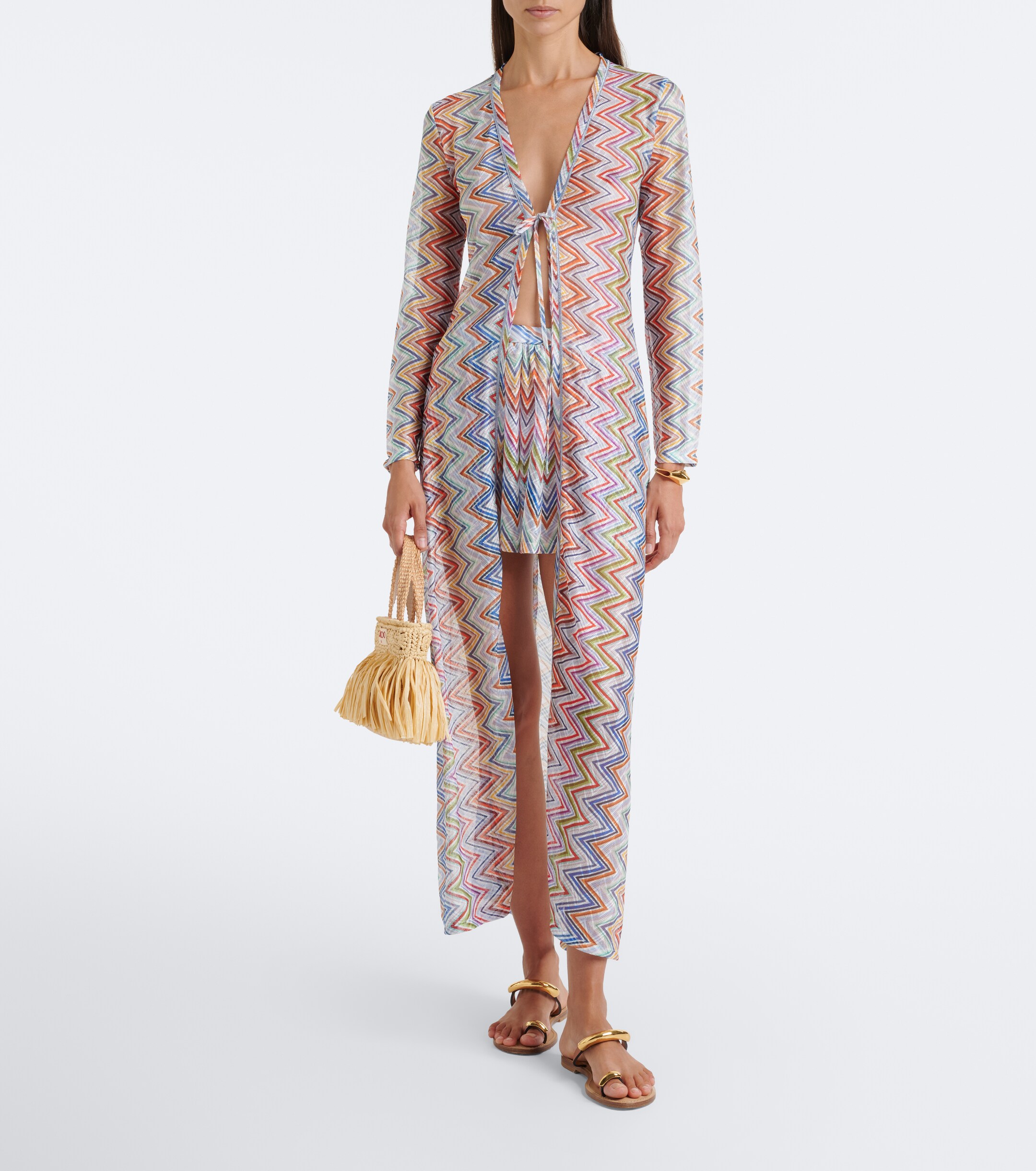 Missoni Missoni Zigzag beach cover-up