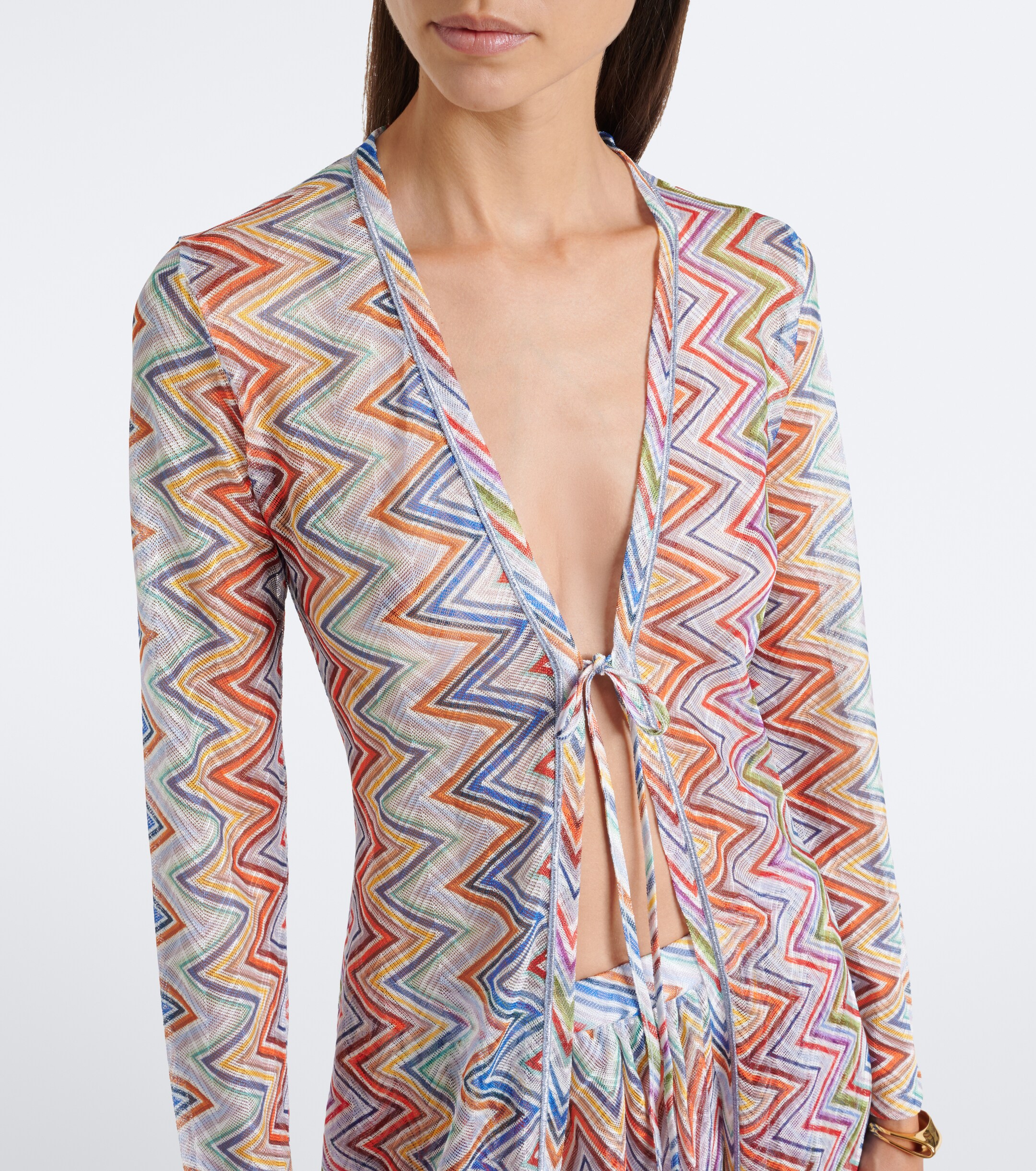 Missoni Missoni Zigzag beach cover-up