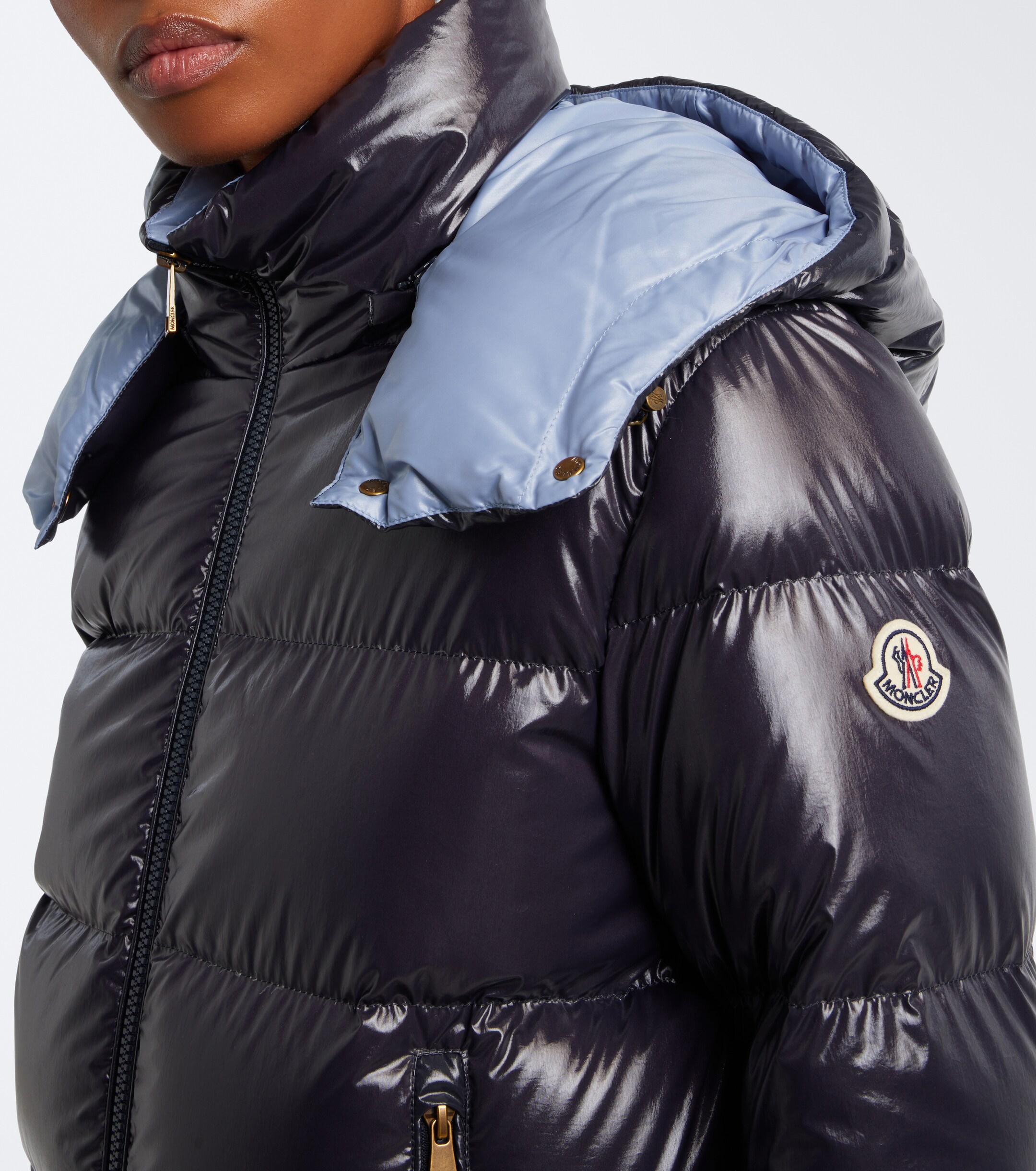 Moncler Moncler Niveole hooded down jacket
