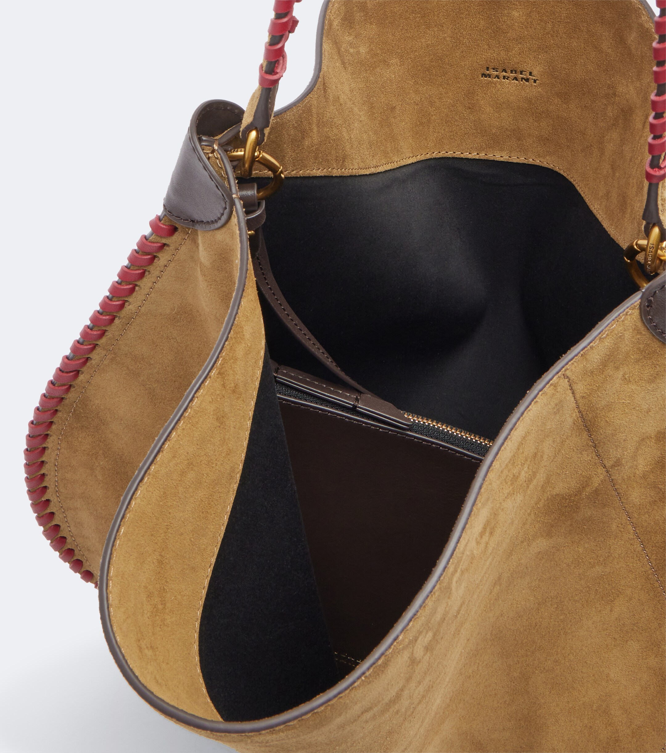 Isabel Marant Oskan Large suede shoulder bag