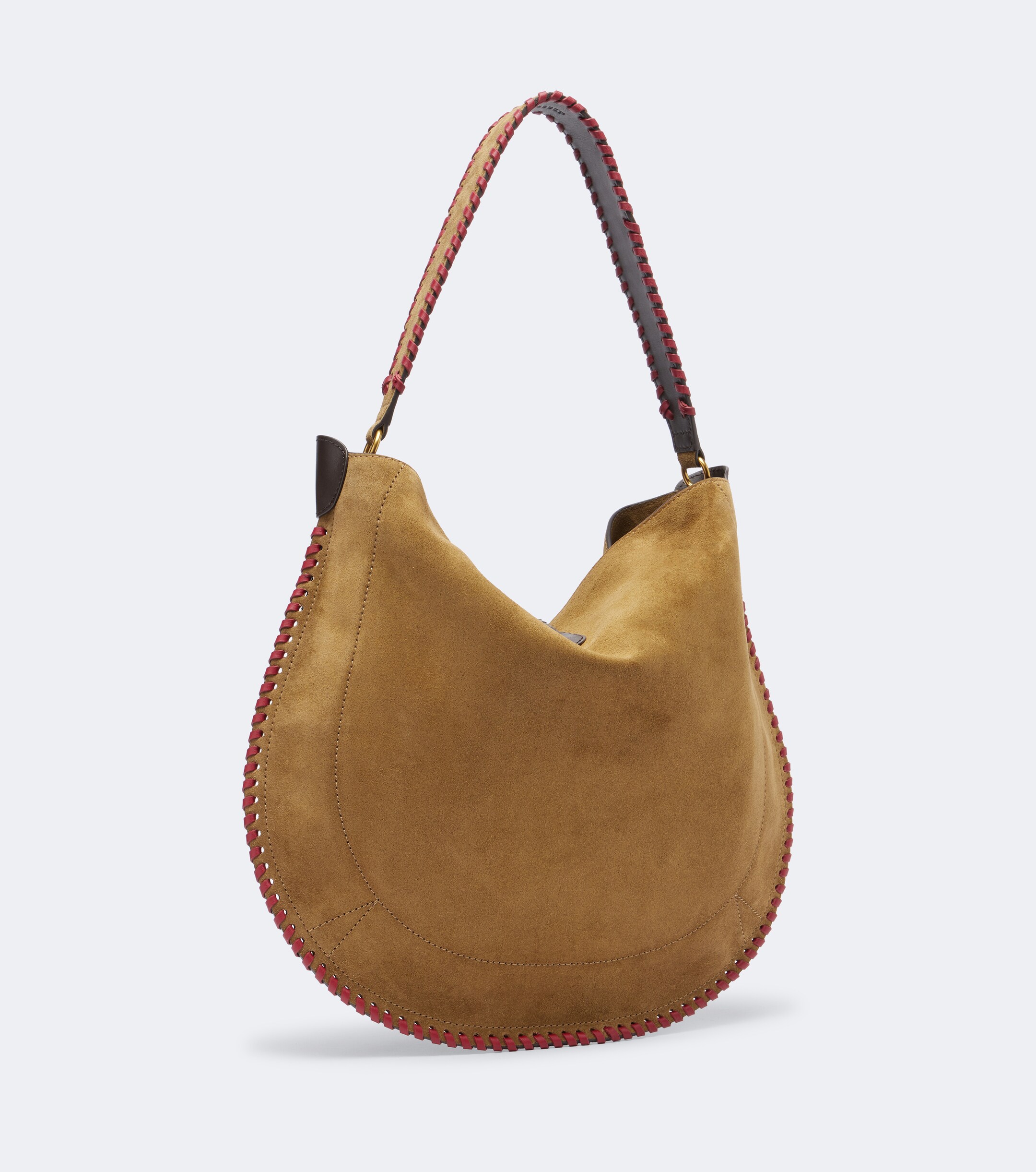 Isabel Marant Oskan Large suede shoulder bag