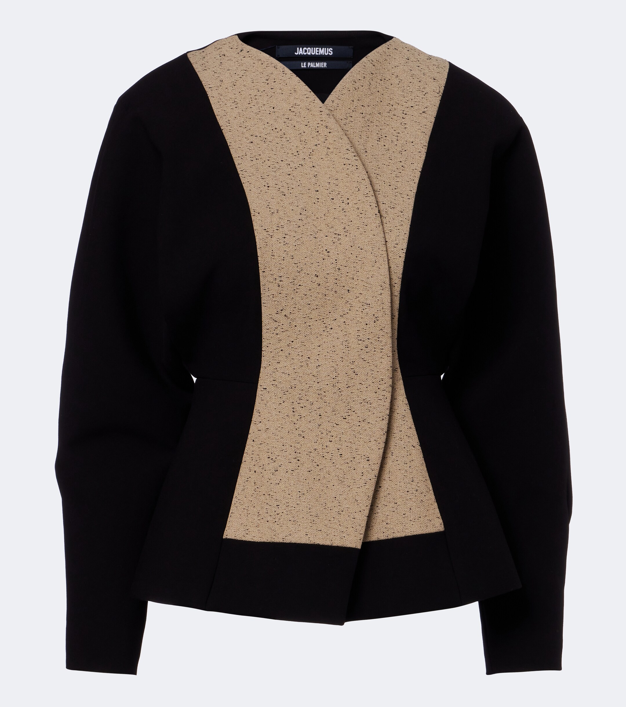 Jacquemus Jacquemus Paloma paneled cotton and wool-blend jacket