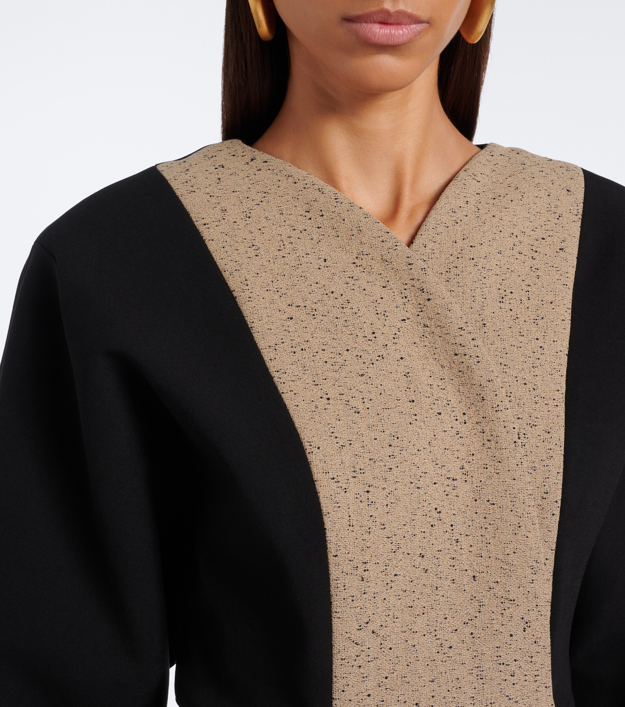 Jacquemus Jacquemus Paloma paneled cotton and wool-blend jacket
