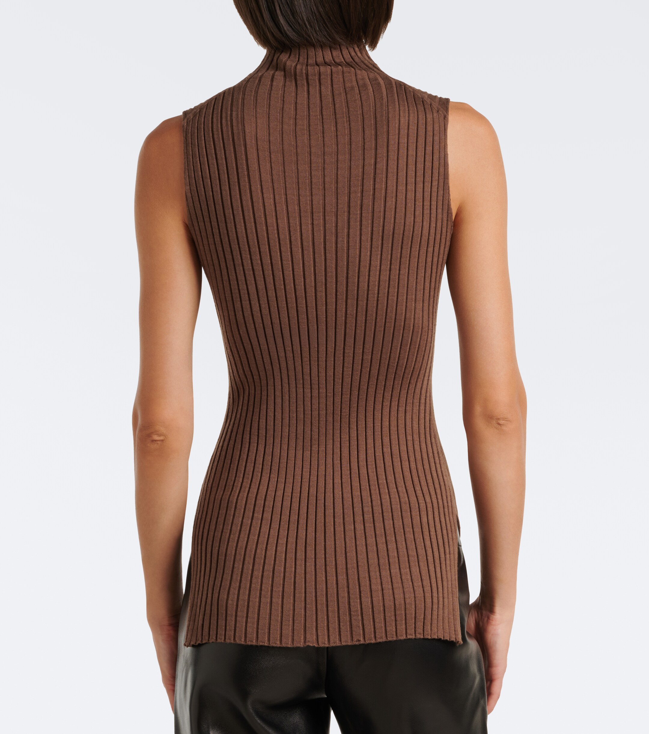 KHAITE Khaite Karla wool and silk turtleneck top