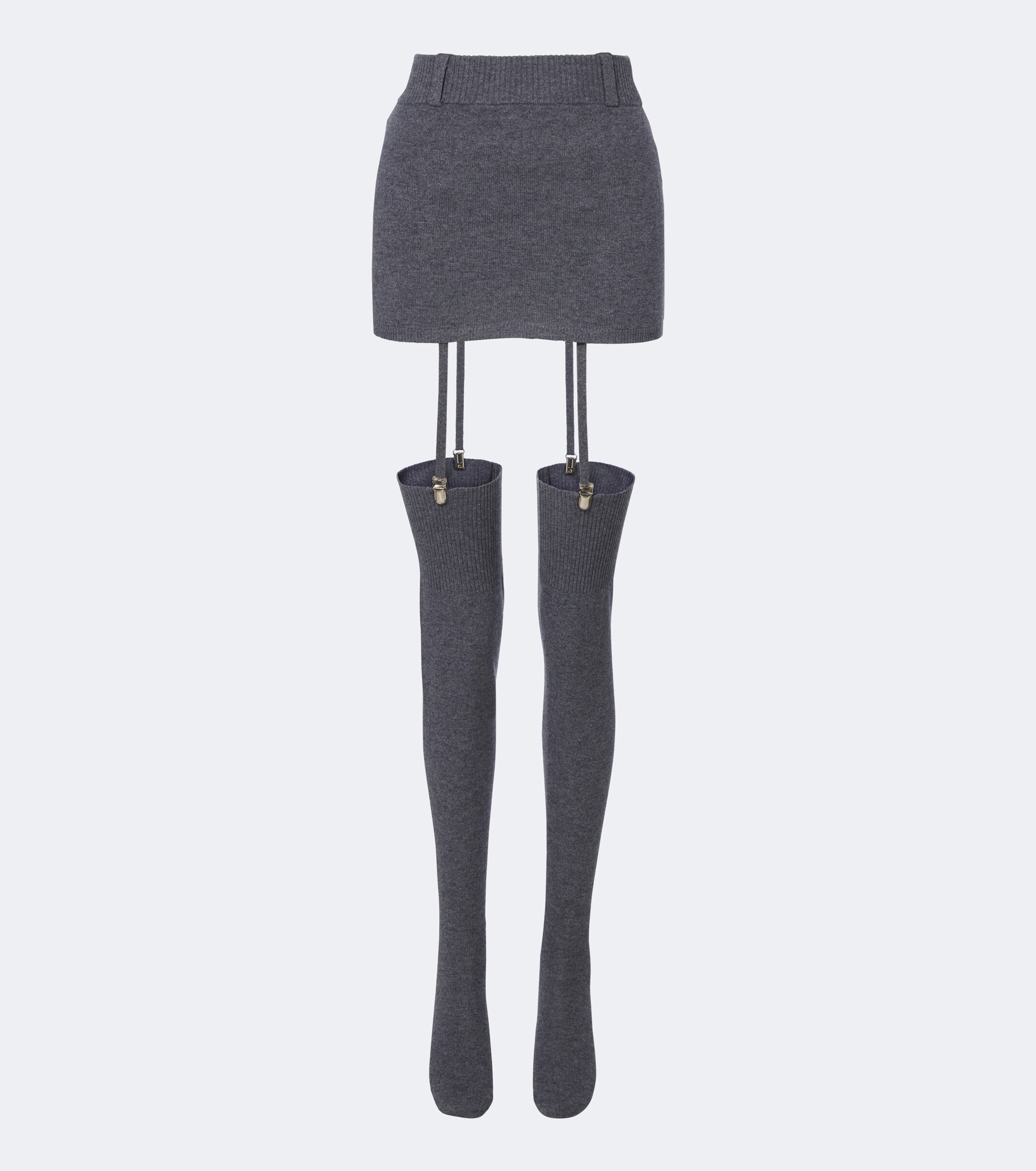 Aya Muse Aya Muse Costa miniskirt and over-the-knee socks set