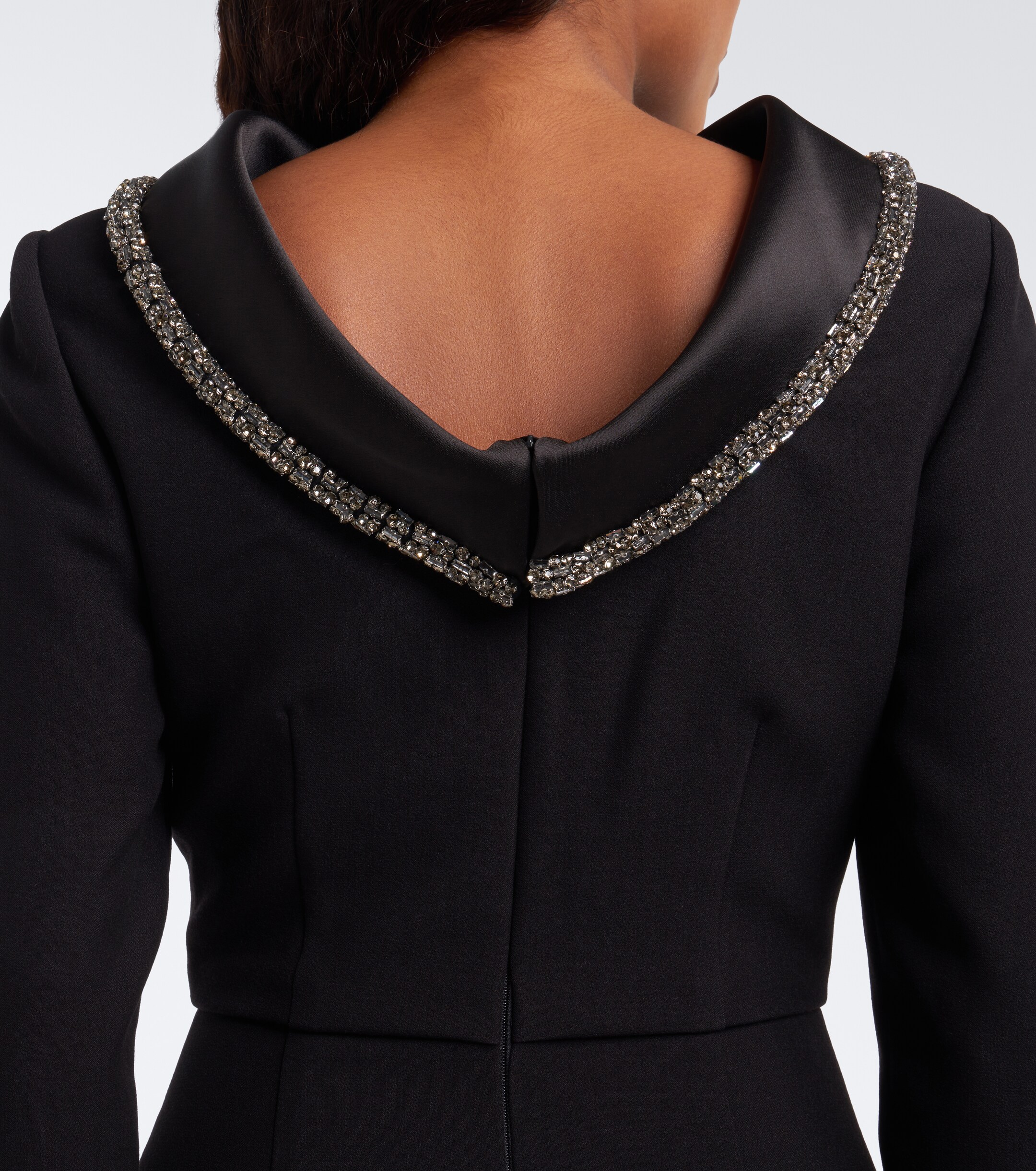 Roland Mouret Roland Mouret Embellished crêpe gown
