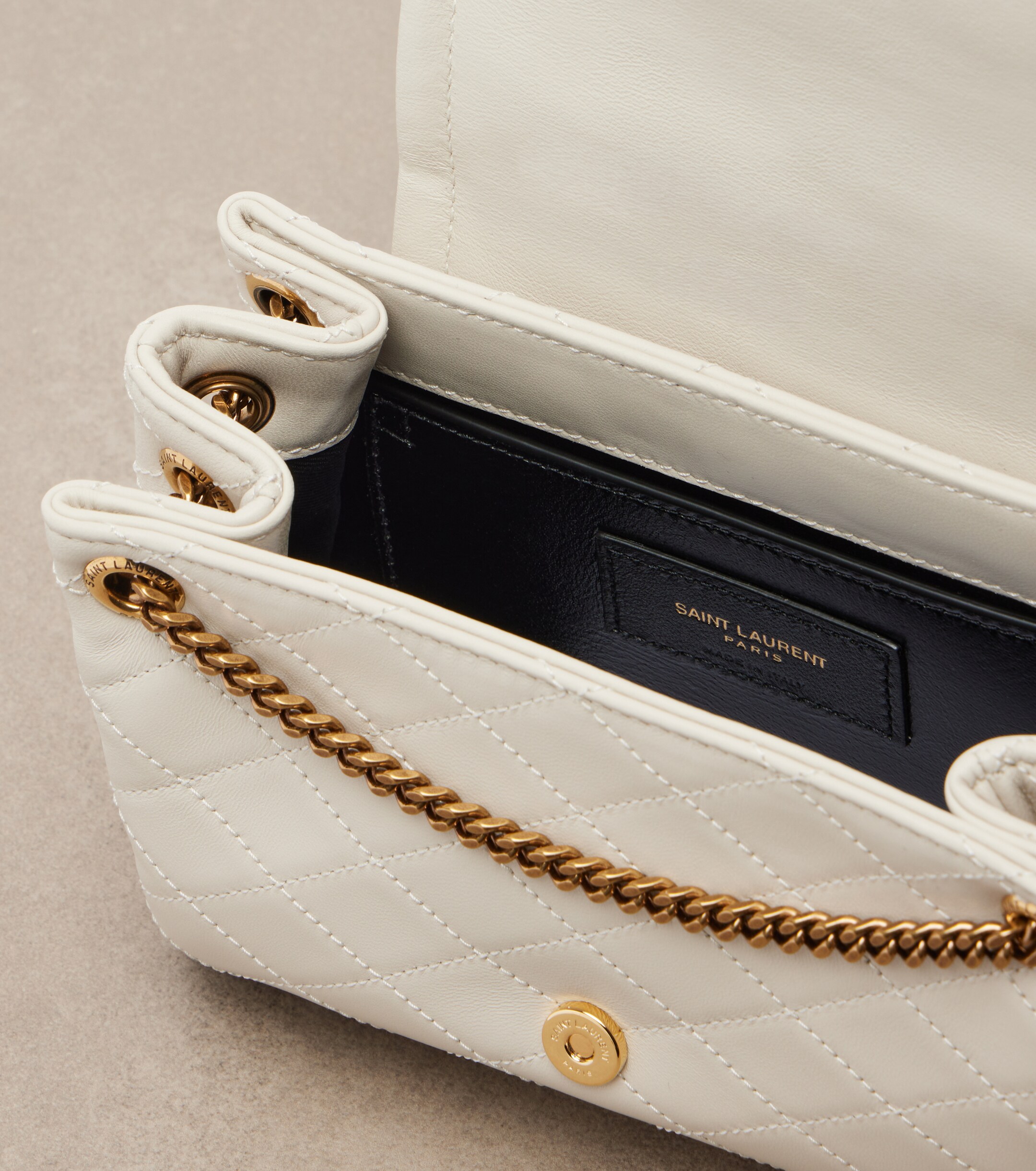 Saint Laurent Nolita Mini leather shoulder bag