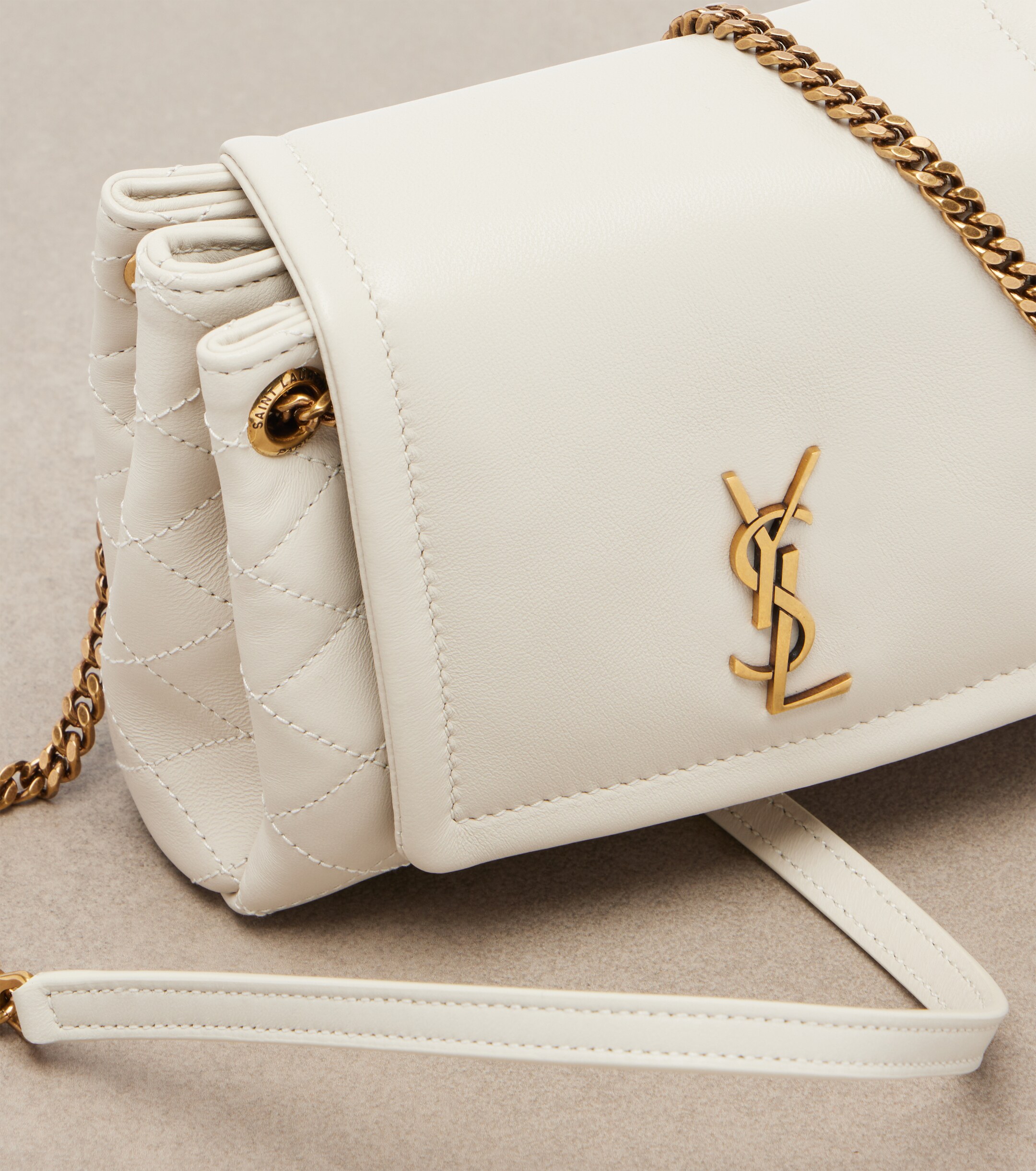 Saint Laurent Nolita Mini leather shoulder bag