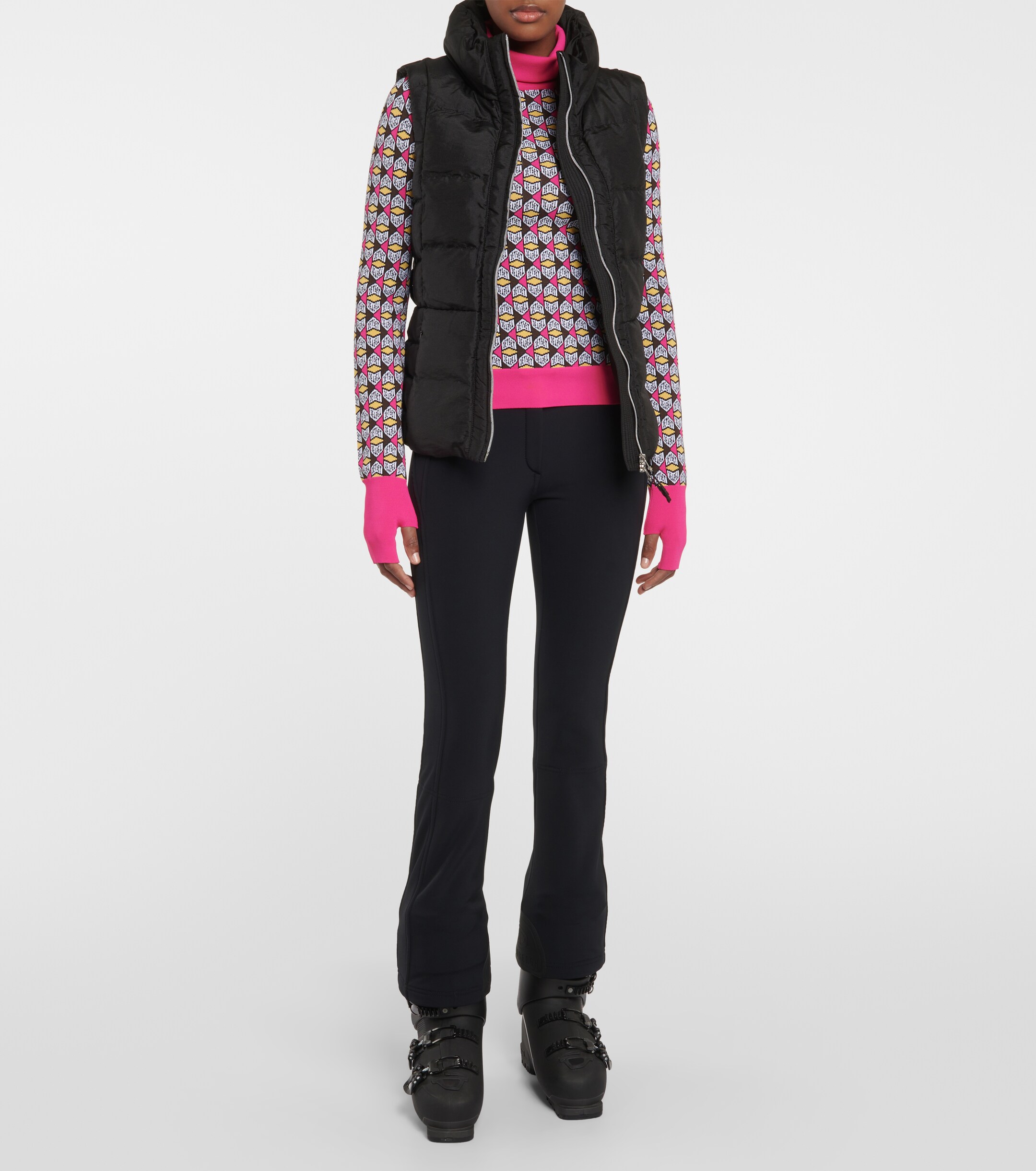 JETSET Jet Set Logo turtleneck sweater