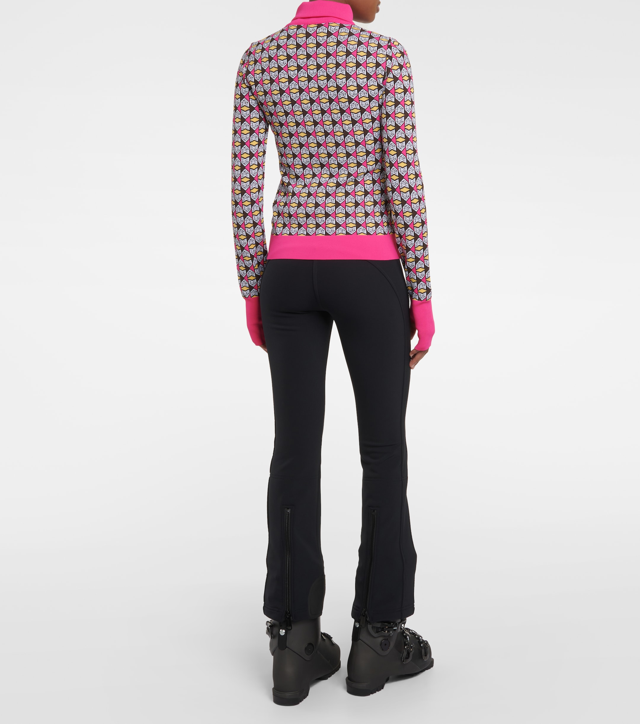 JETSET Jet Set Logo turtleneck sweater