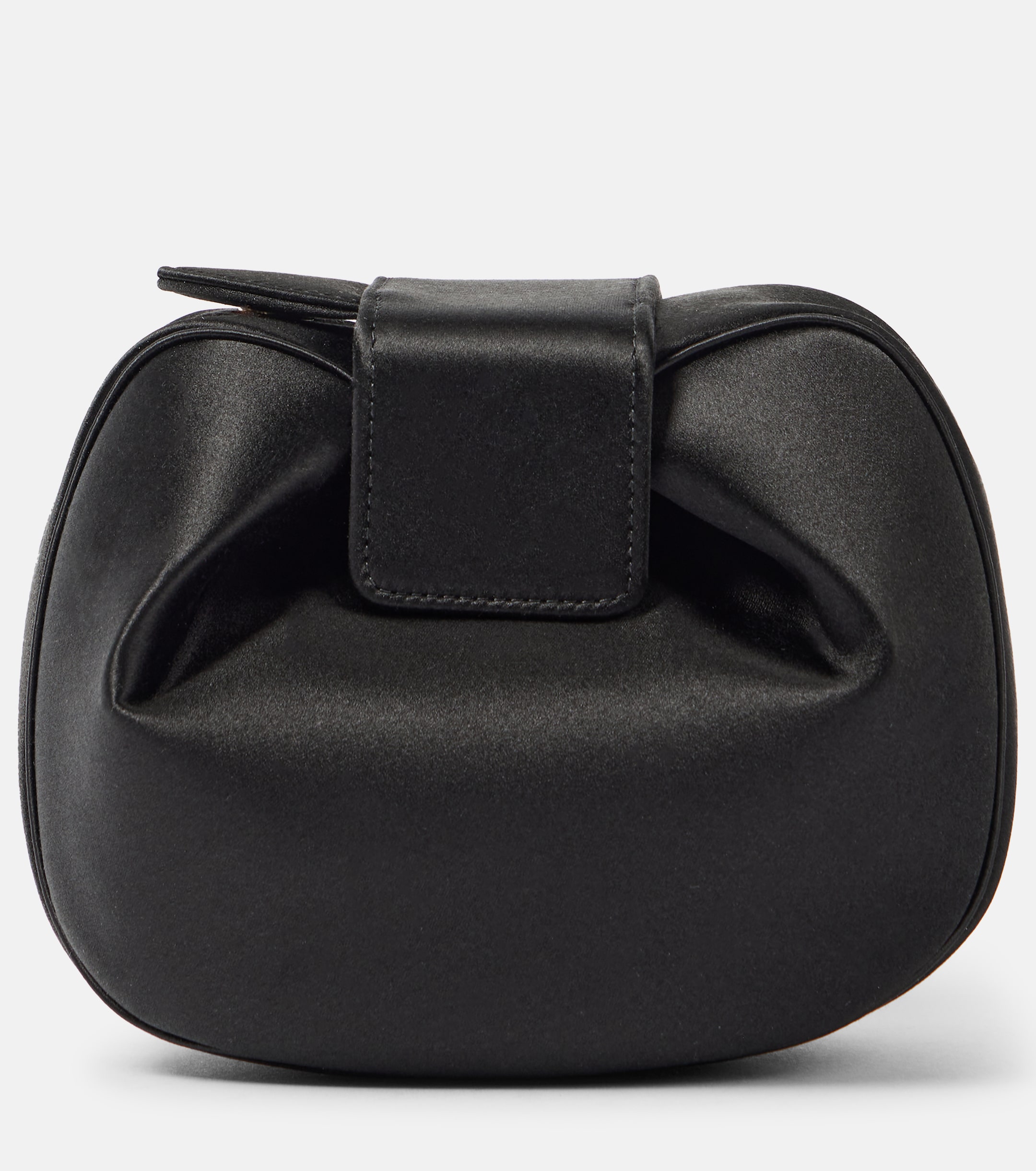 Gabriela Hearst Soft Demi satin clutch