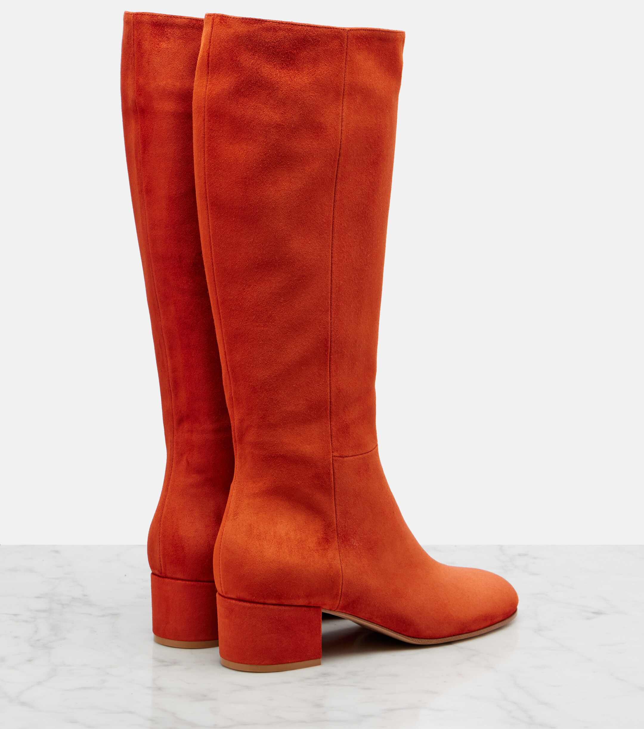 GIANVITO ROSSI Gianvito Rossi Joelle suede knee-high boots