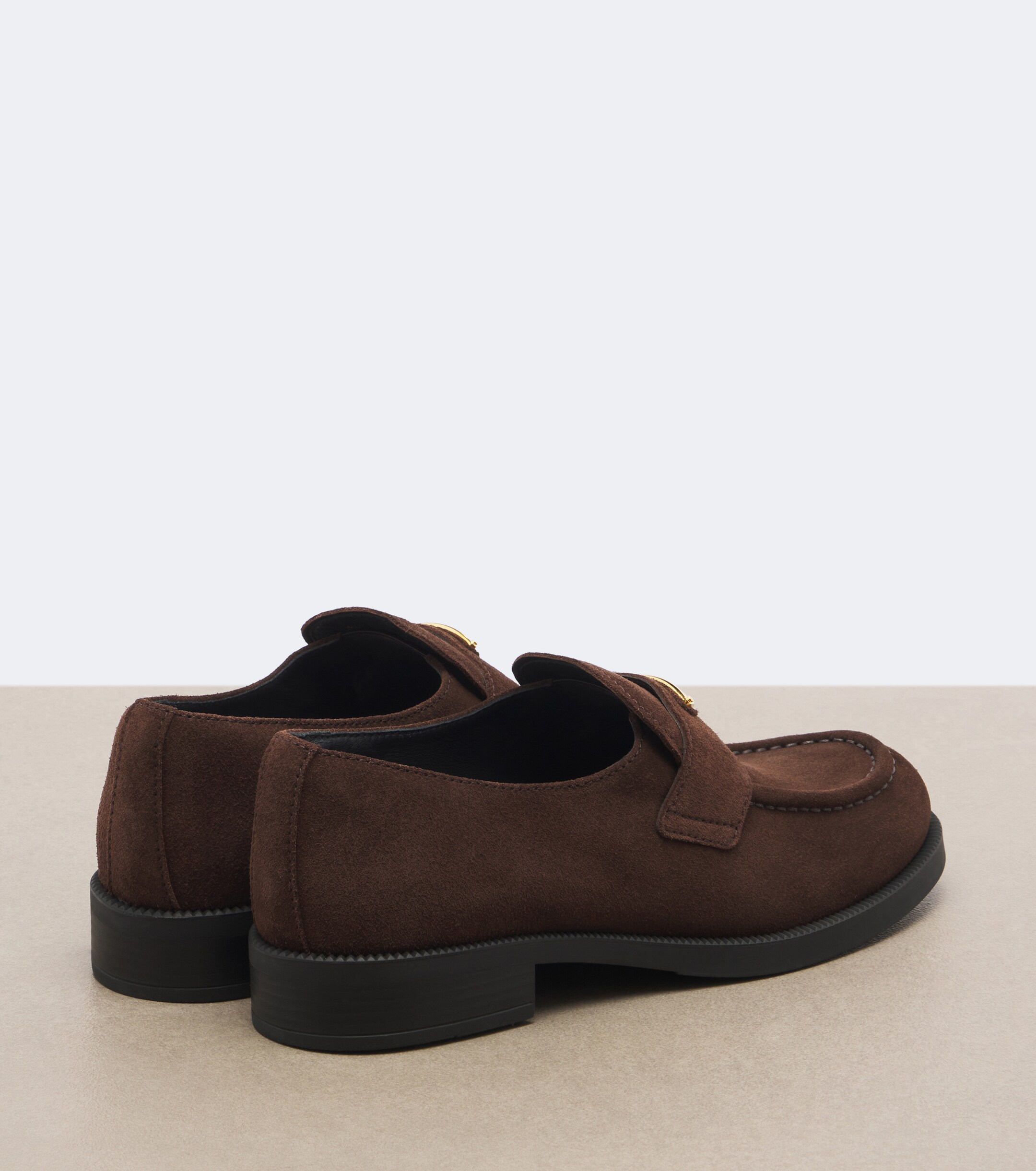 Prada Prada Suede penny loafers