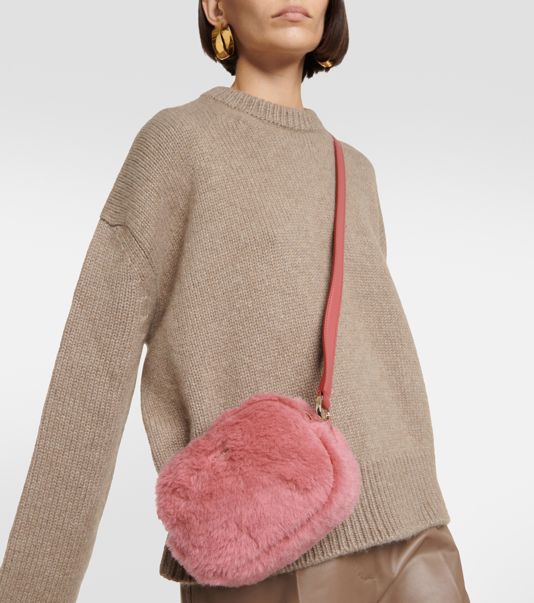 Max Mara Small teddy camera bag