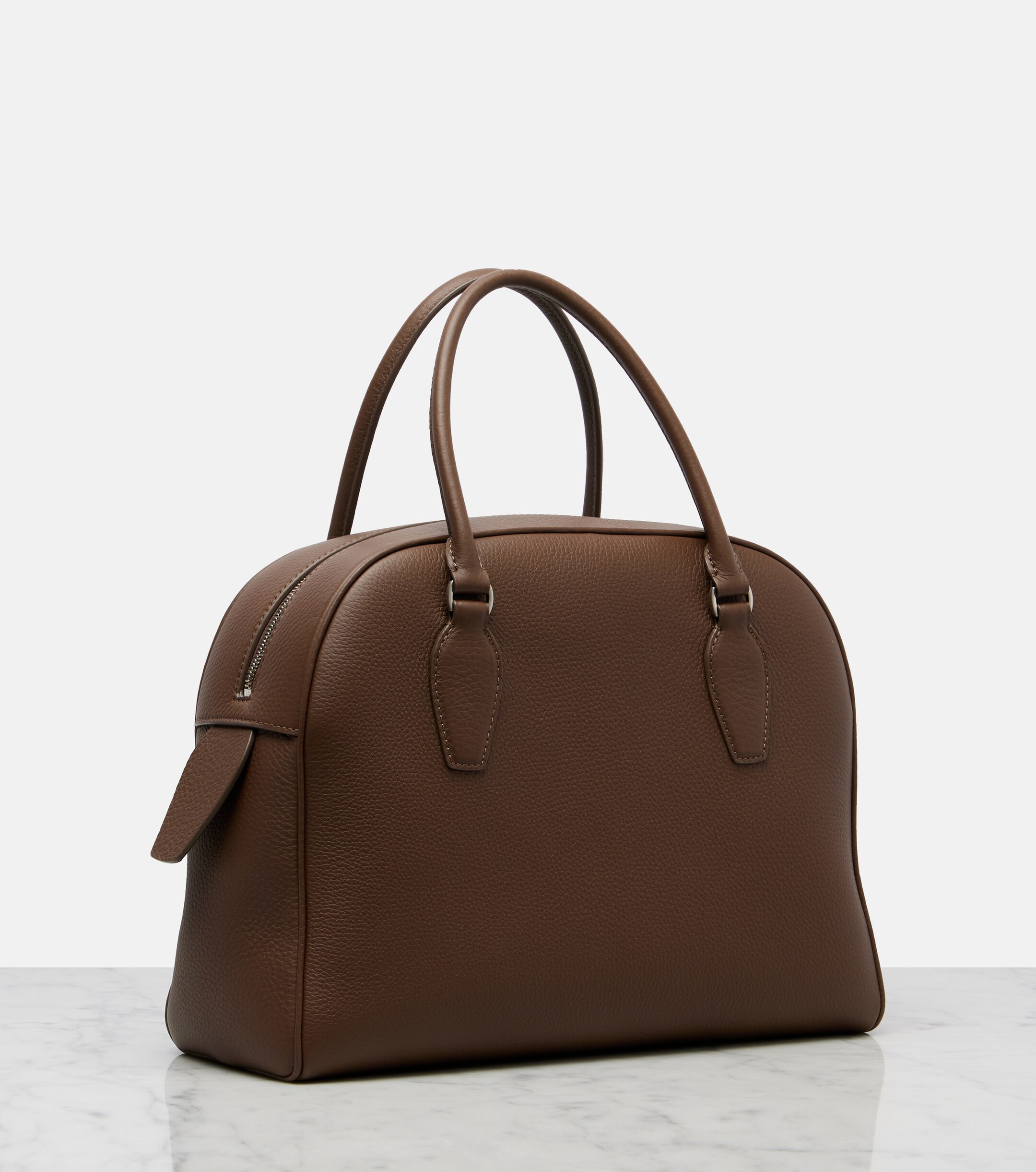 The Row India 12 Medium leather tote bag