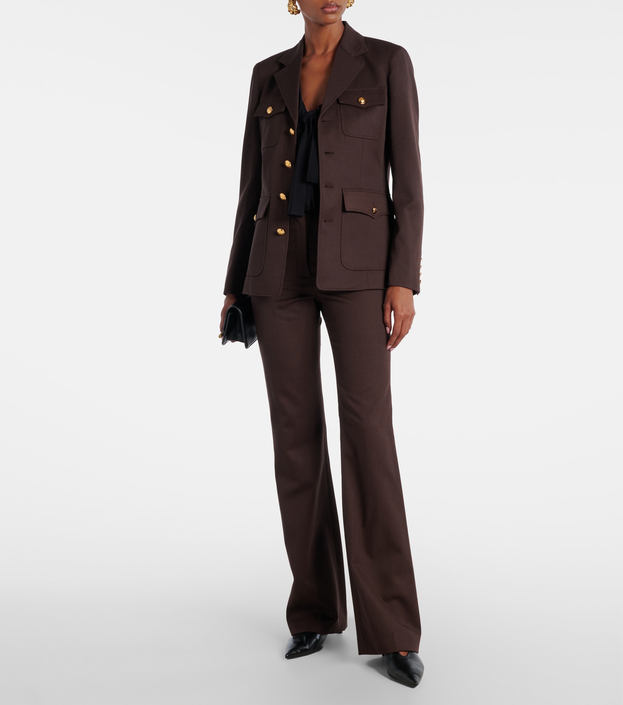 Nili Lotan Nelson virgin wool blazer