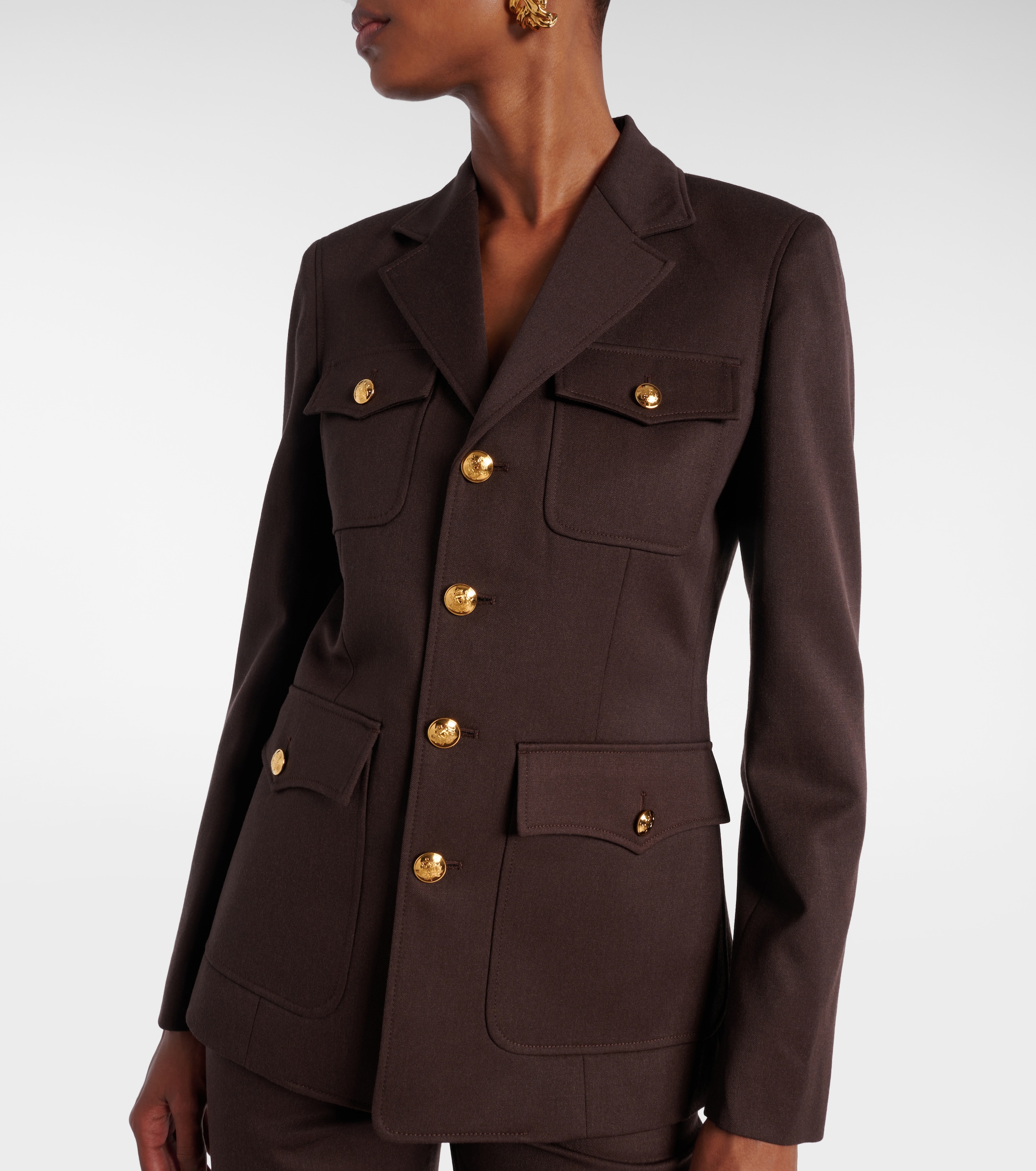 Nili Lotan Nelson virgin wool blazer