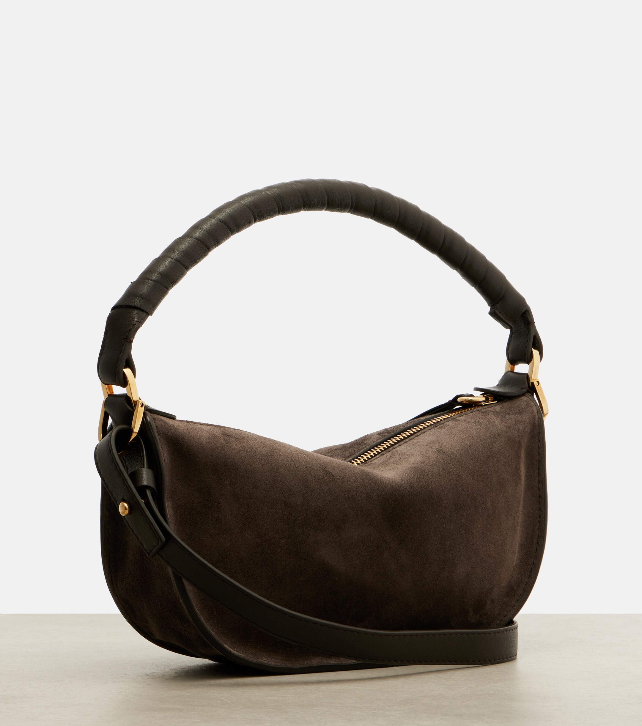 Chloé Marcie Mini suede shoulder bag