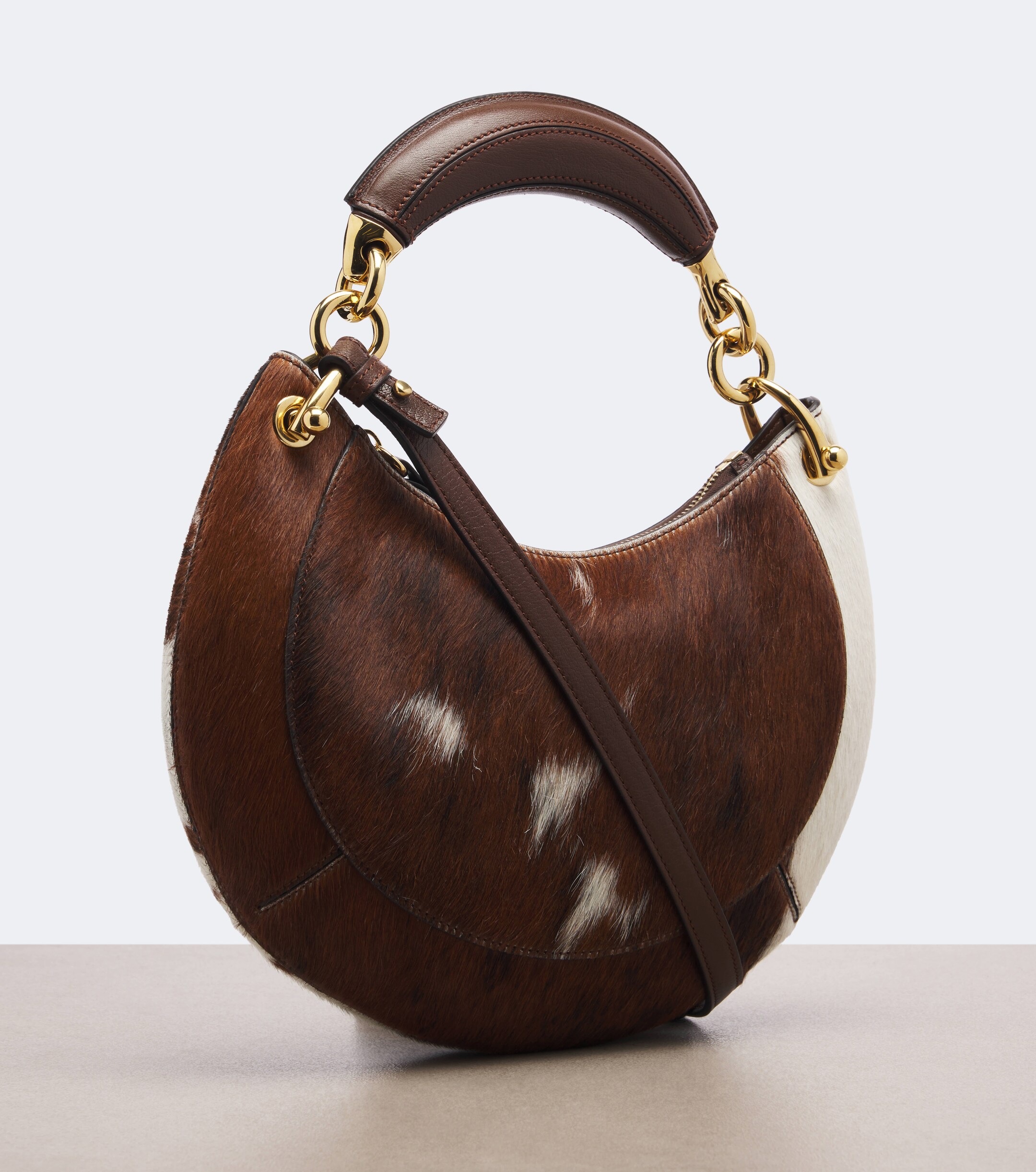 Chloé Chloé Banana Small calf hair top-handle bag