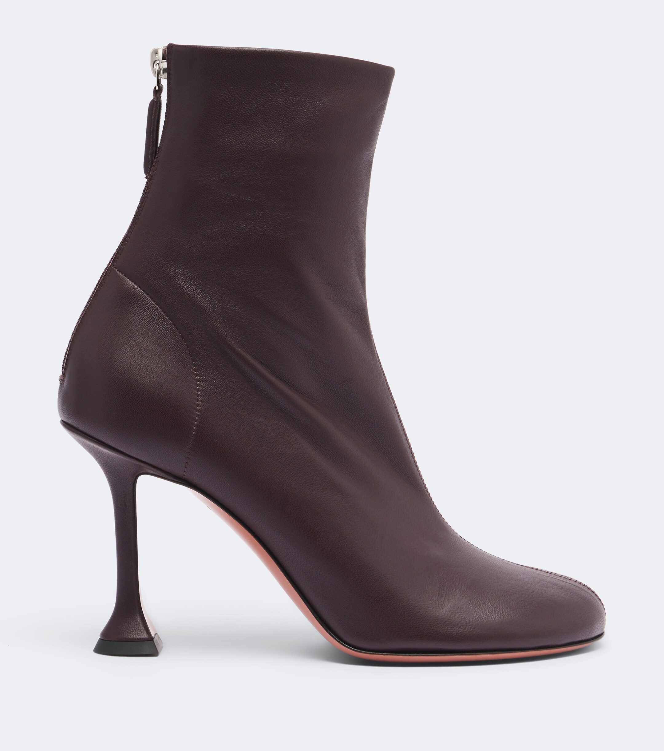 AMINA MUADDI Amina Muaddi Iris leather ankle boots