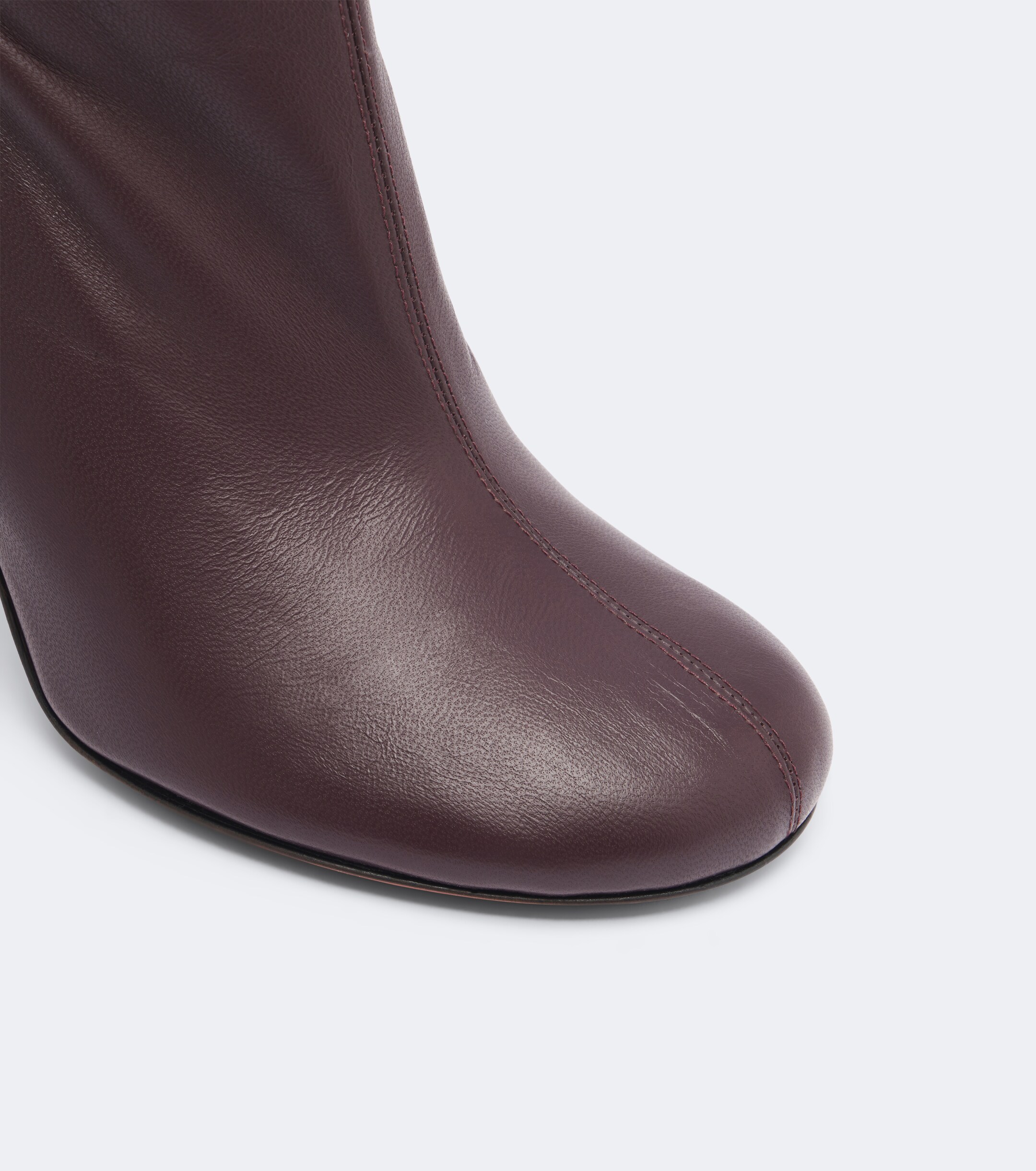 AMINA MUADDI Amina Muaddi Iris leather ankle boots