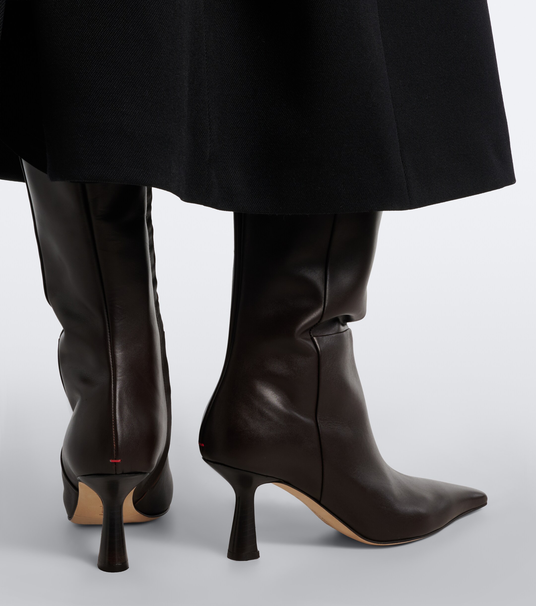 AEYDE Aeyde Vina leather knee-high boots