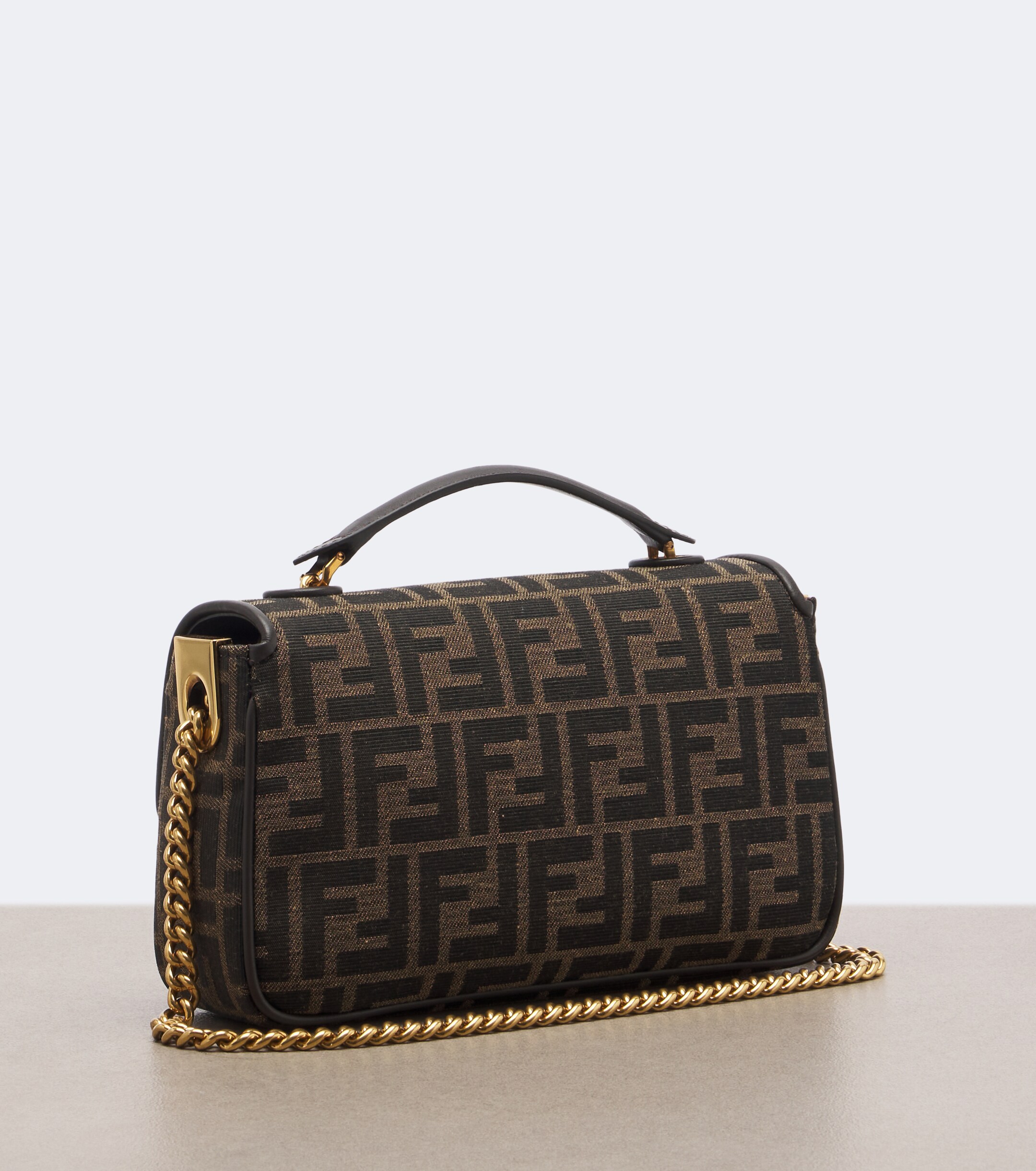 Fendi Fendi Baguette Mini FF Zucca shoulder bag