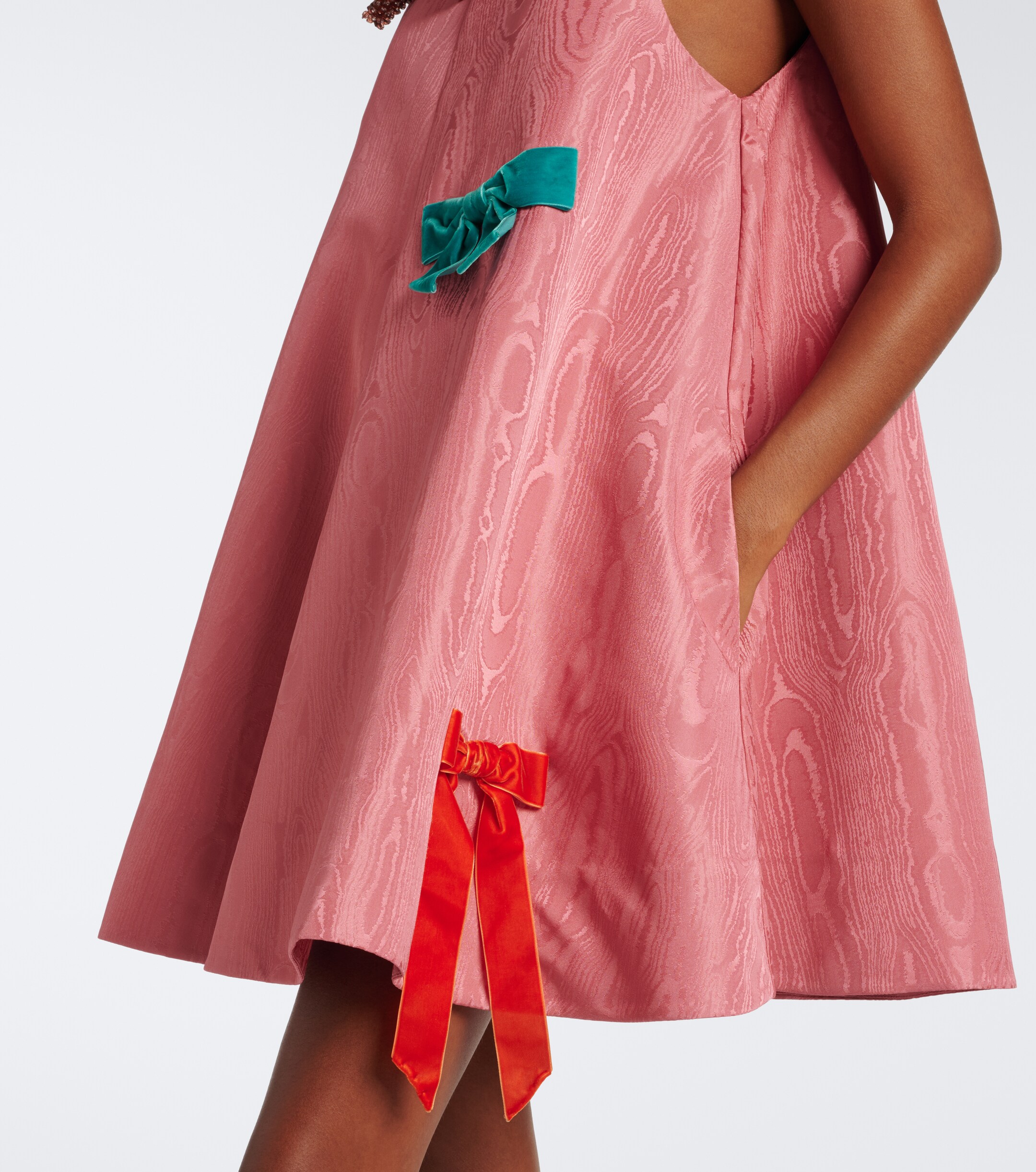 Alémais Alémais Valentina embellished moiré minidress