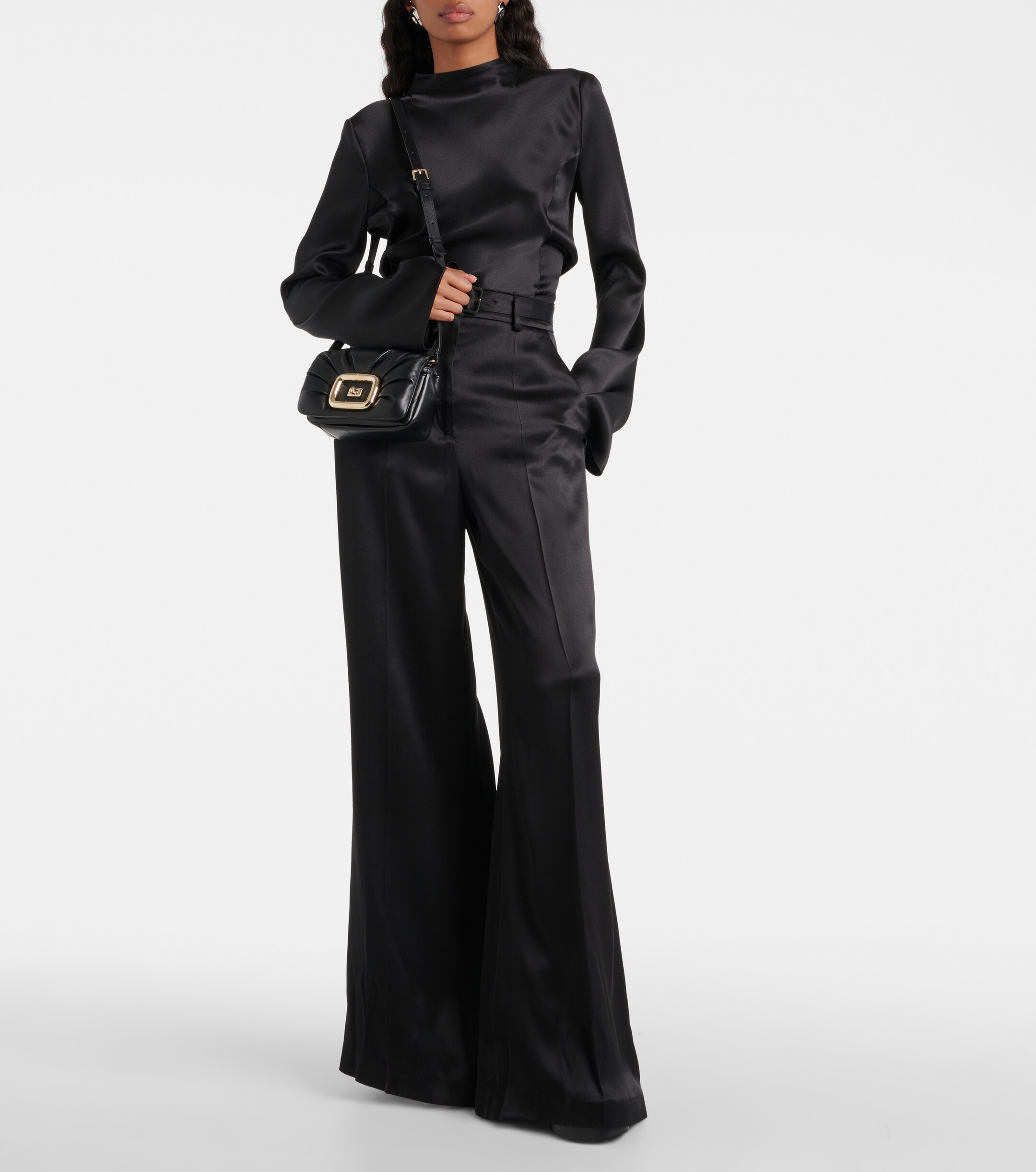 ROGER VIVIER Viv' Mini leather shoulder bag