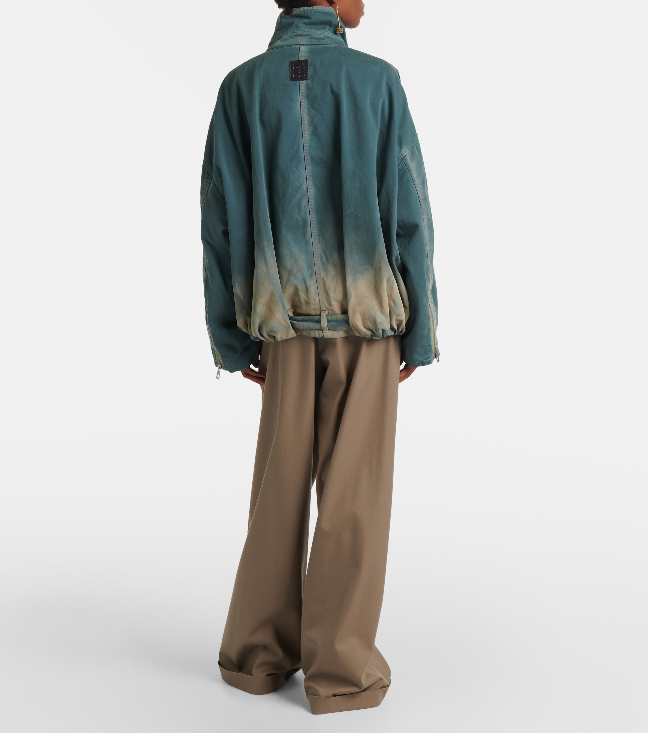 Loewe - Balloon cotton gabardine jacket | Plush