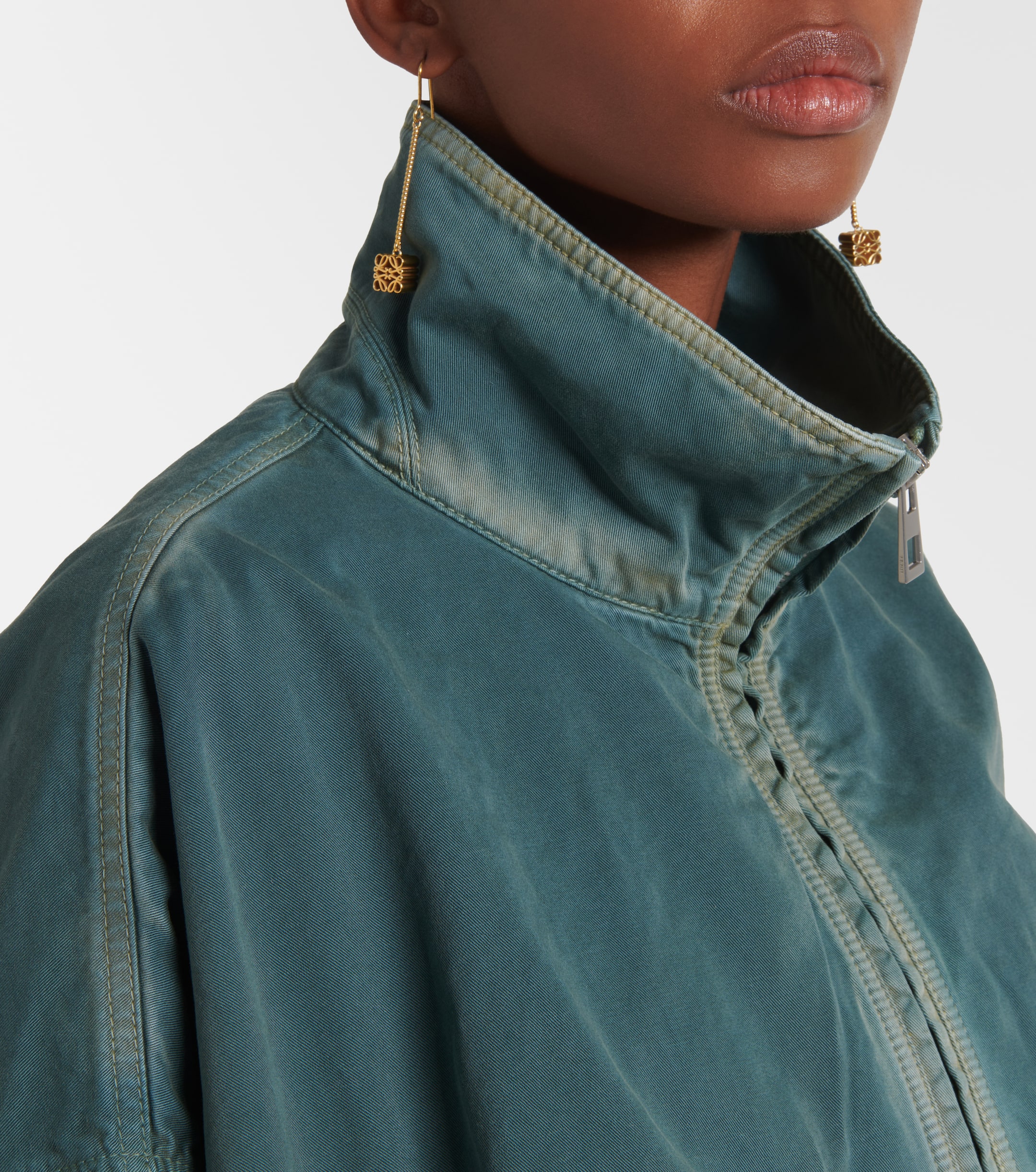 Loewe - Balloon cotton gabardine jacket | Plush