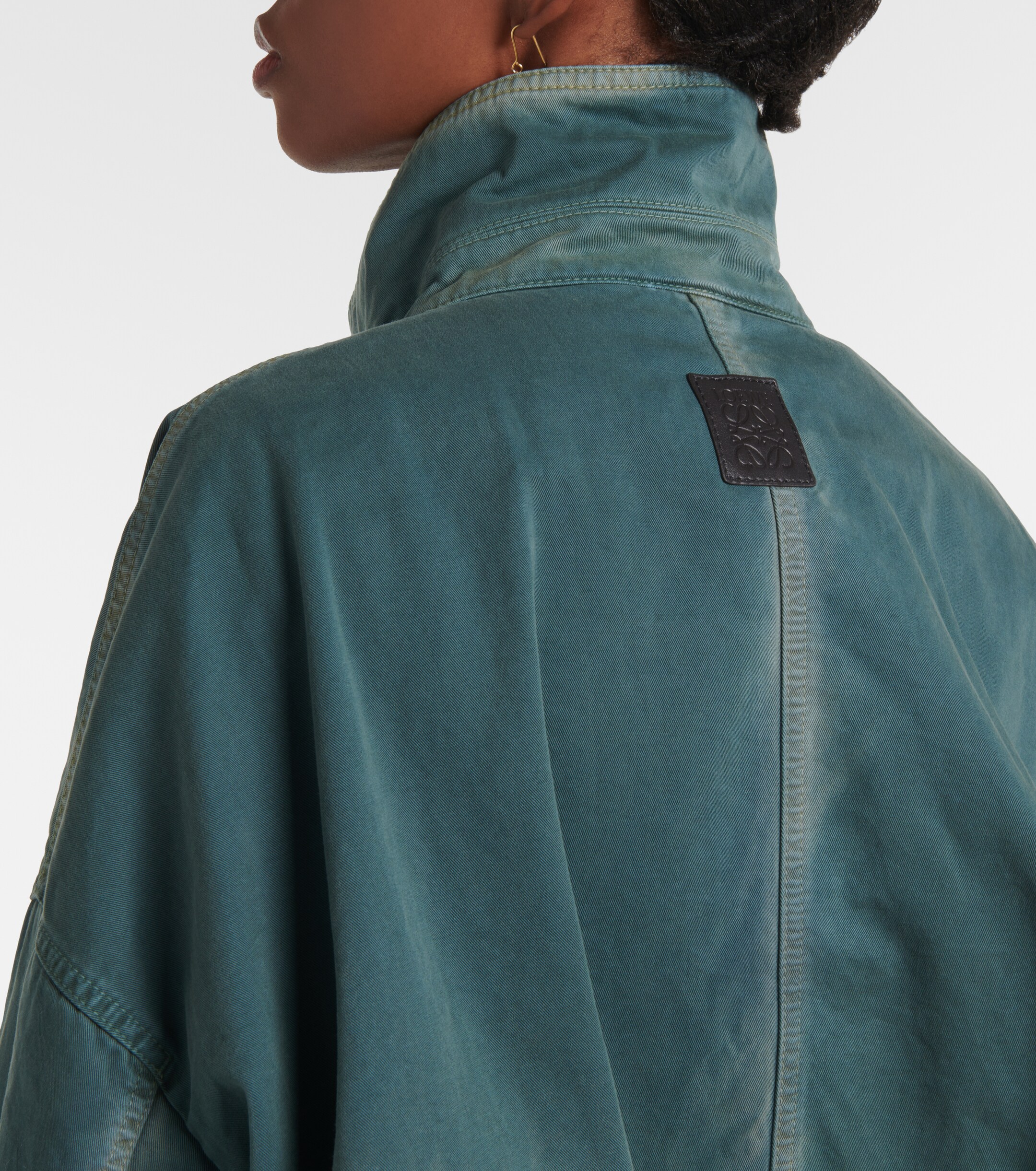 Loewe - Balloon cotton gabardine jacket | Plush