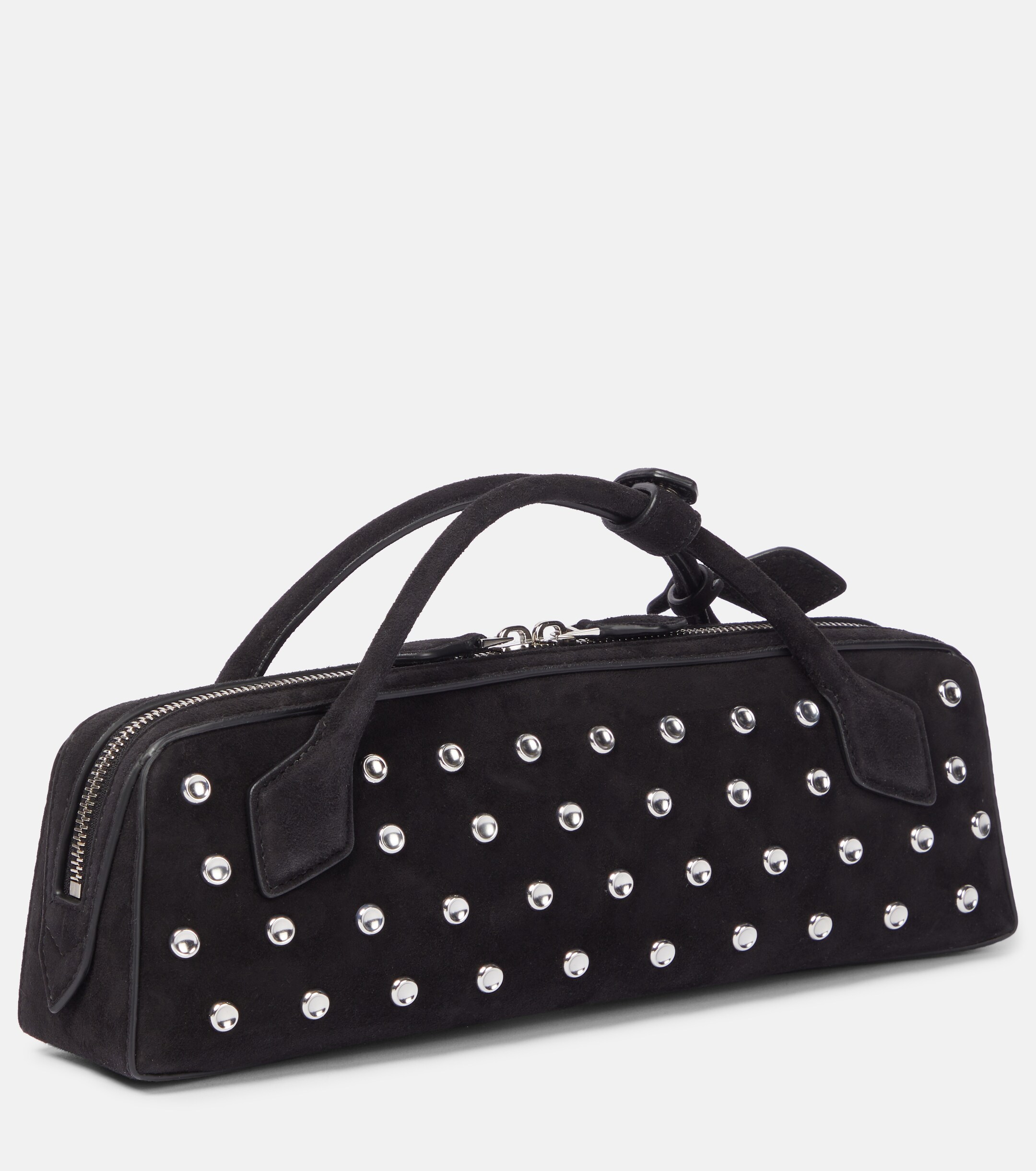 Alaïa Le Teckel studded leather clutch
