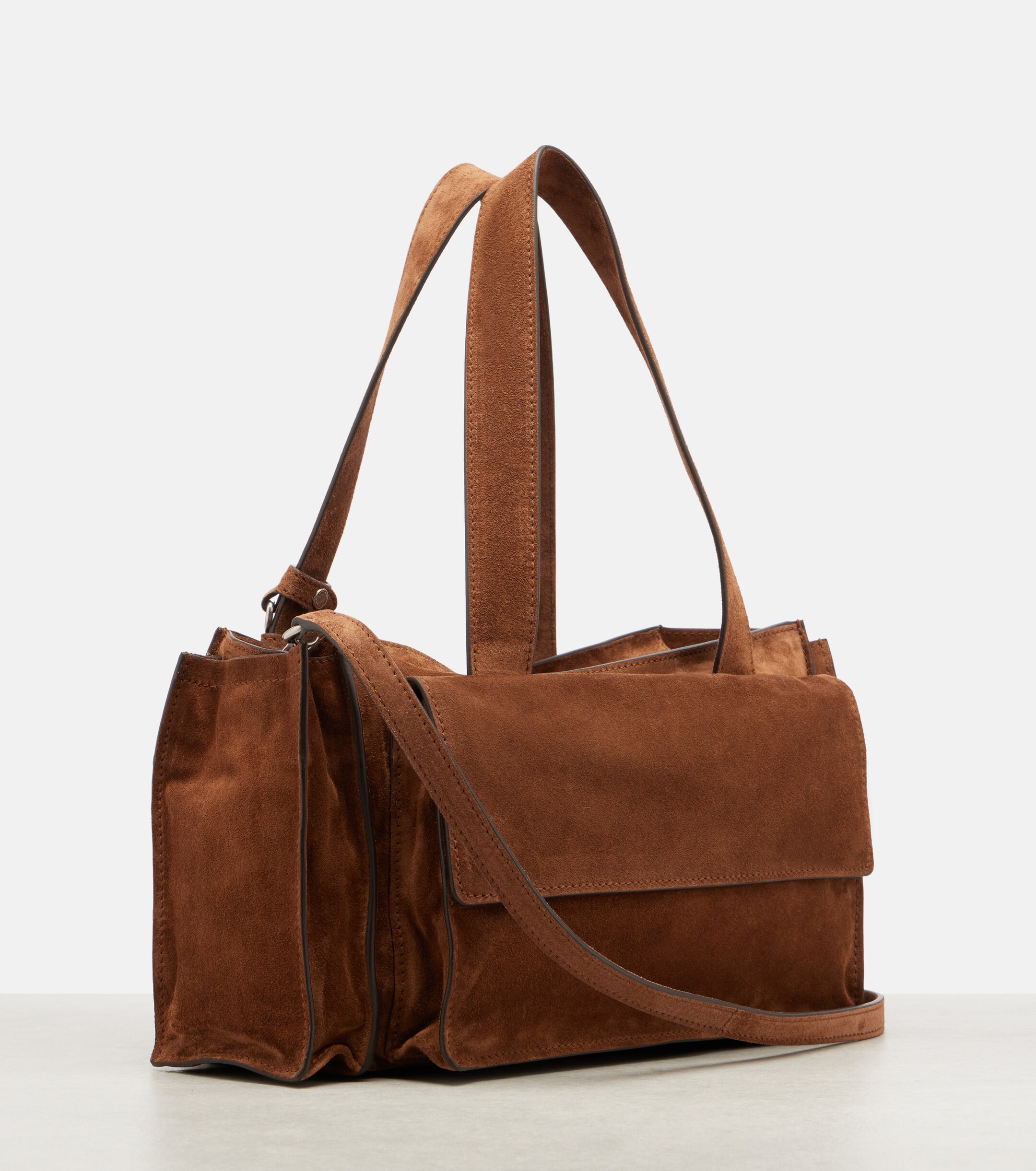 Miu Miu Utilitaire suede shoulder bag