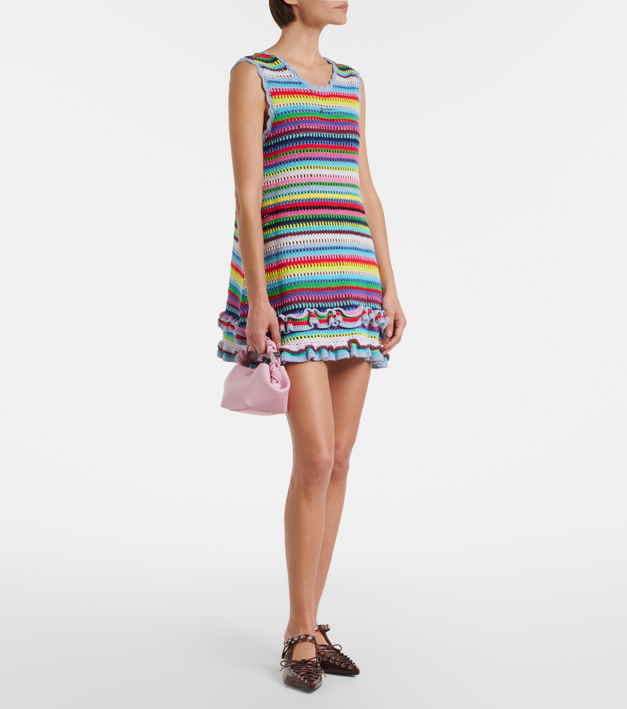 GANNI Bou Mini top-handle bag