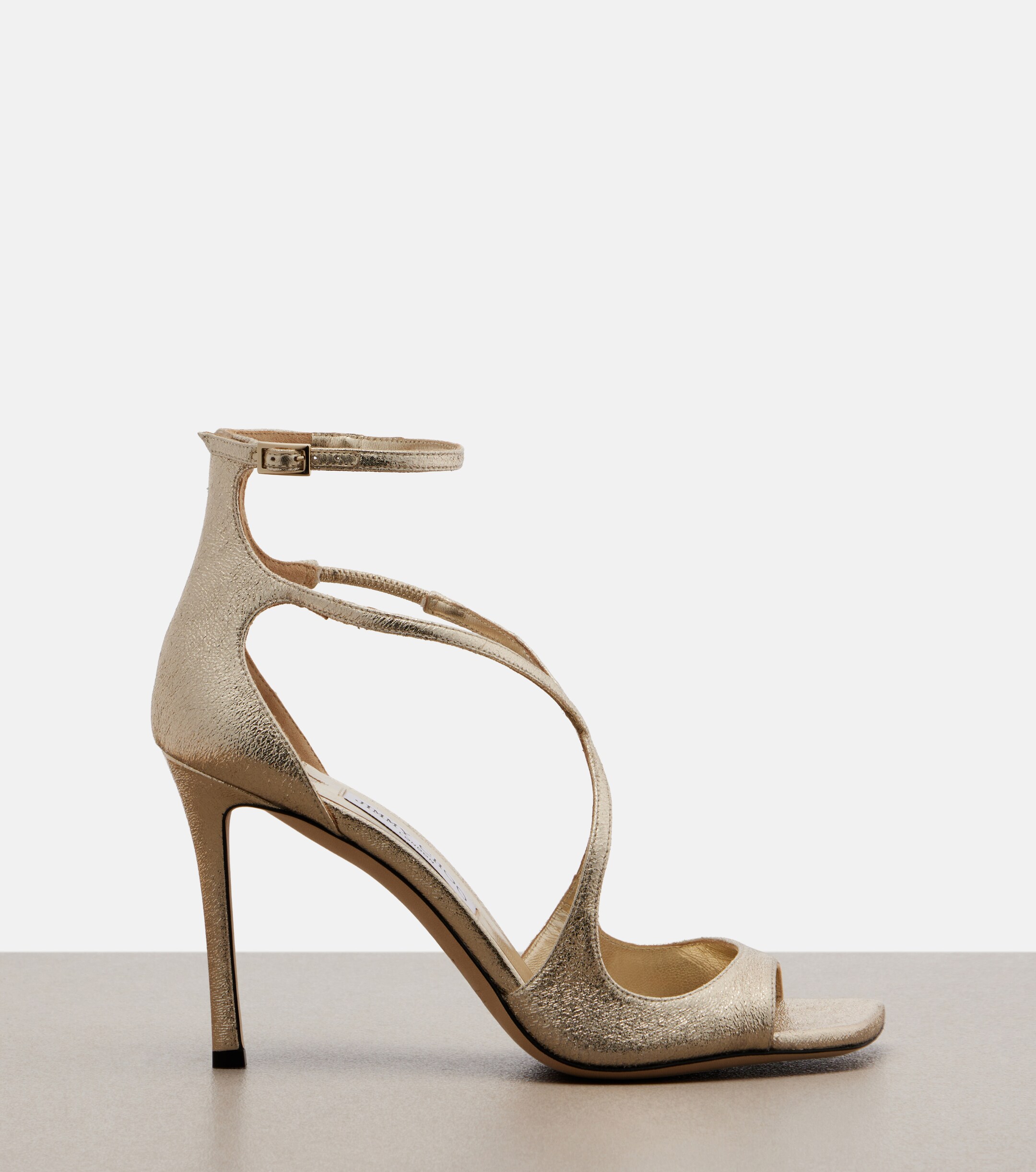 JIMMY CHOO Jimmy Choo Azia metallic sandals