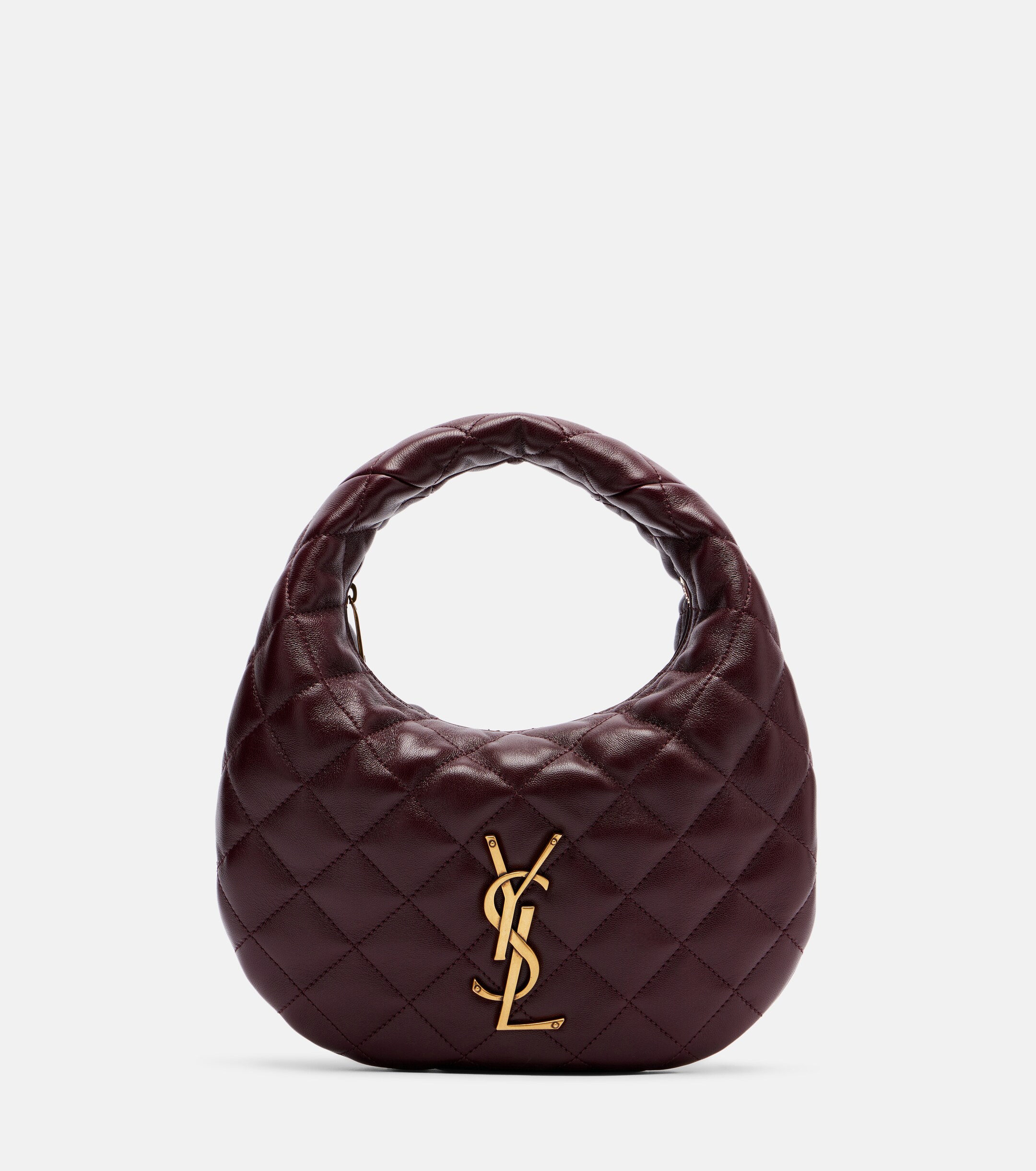 Saint Laurent Icarino Baby quilted leather top-handle bag