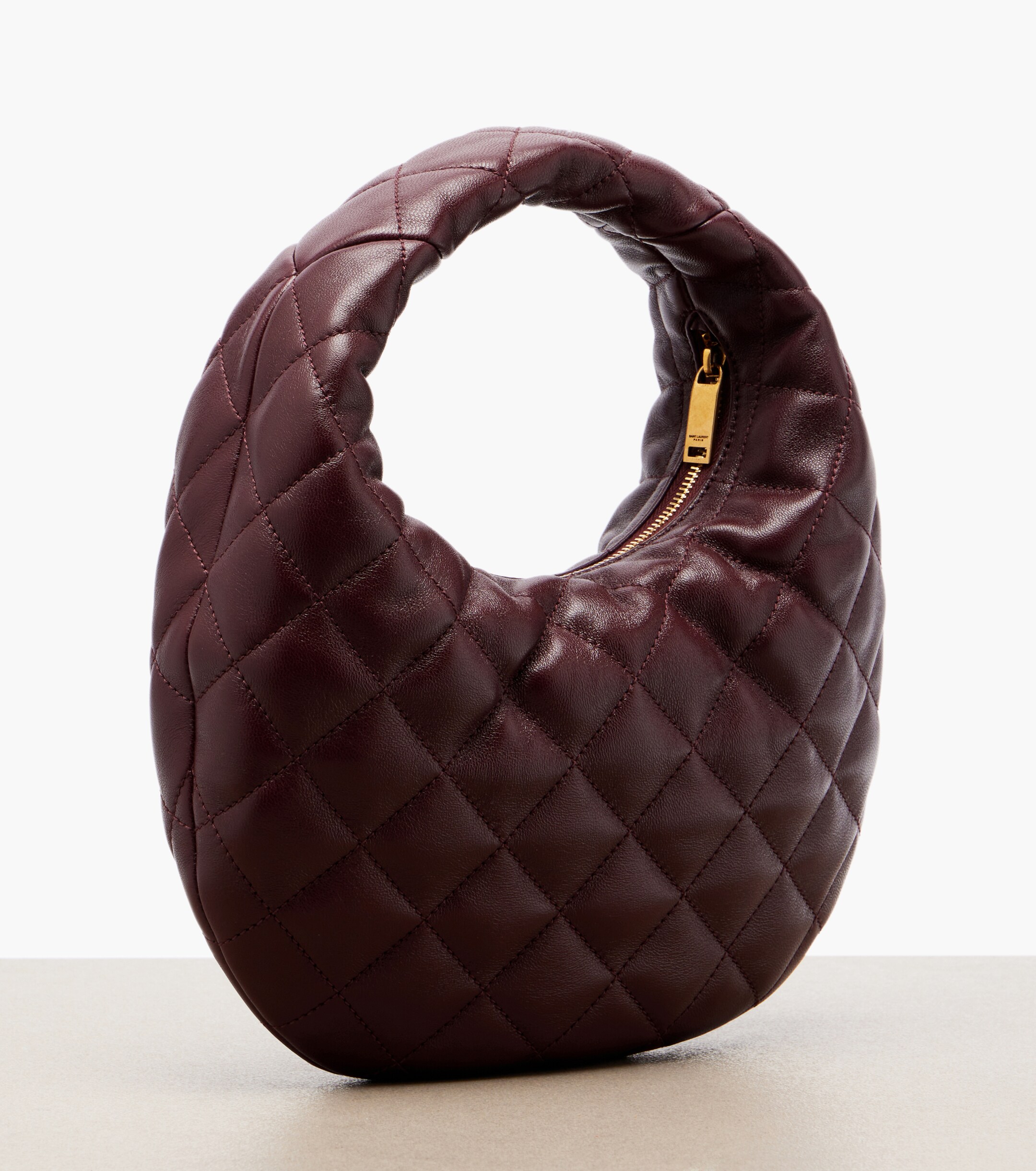 Saint Laurent Icarino Baby quilted leather top-handle bag