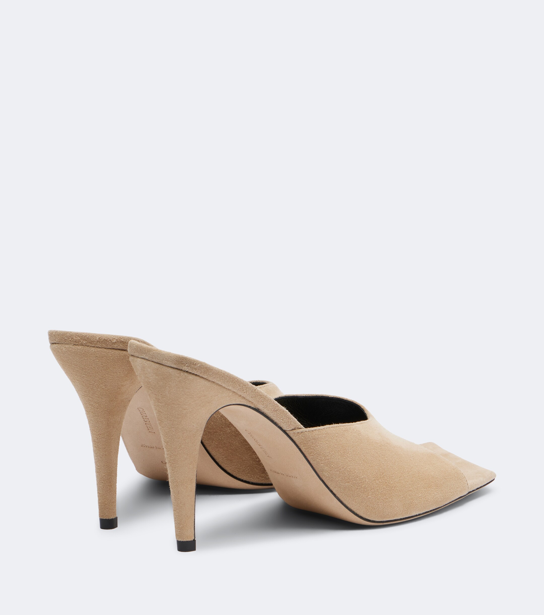 Christen Christen Edge suede mules