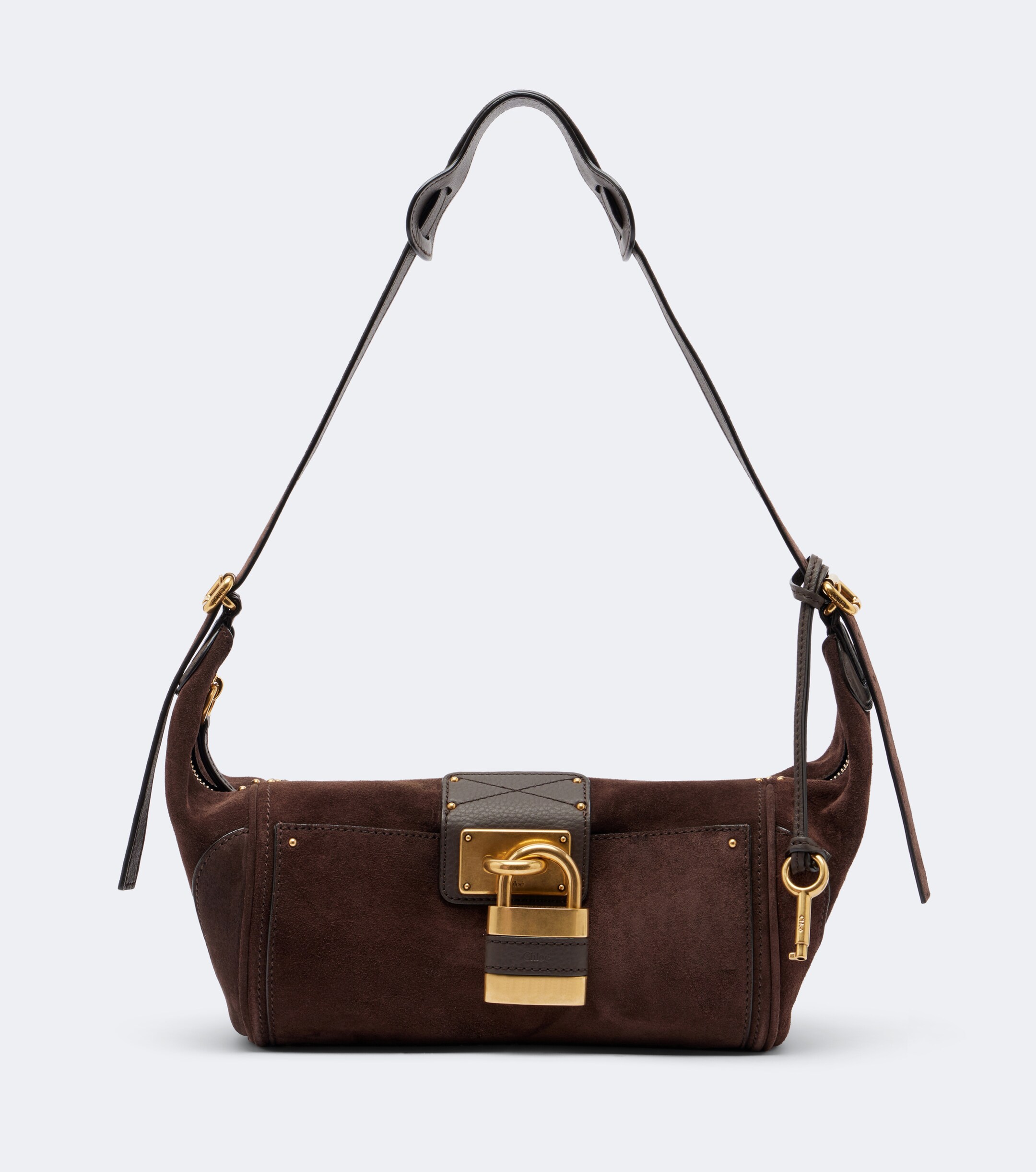 Chloé Paddington Mini suede shoulder bag
