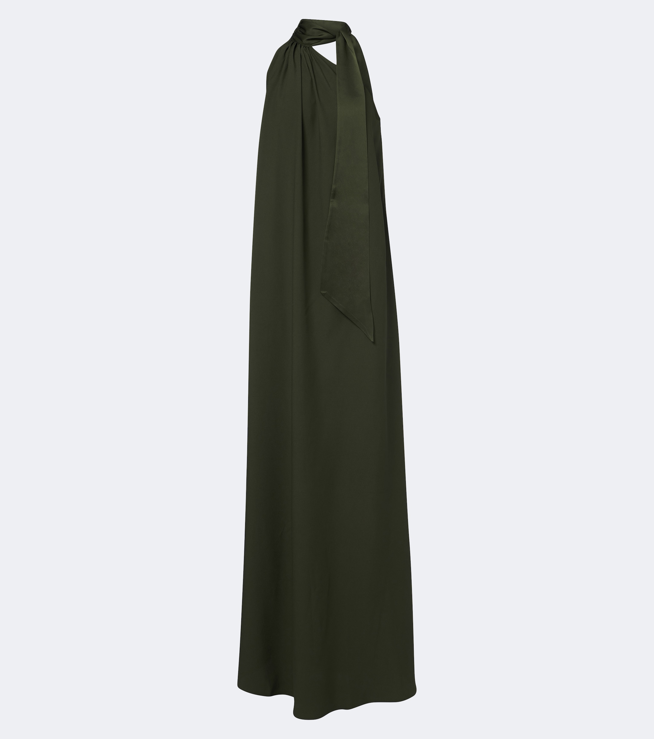Taller Marmo Taller Marmo Astor scarf-detail one-shoulder gown