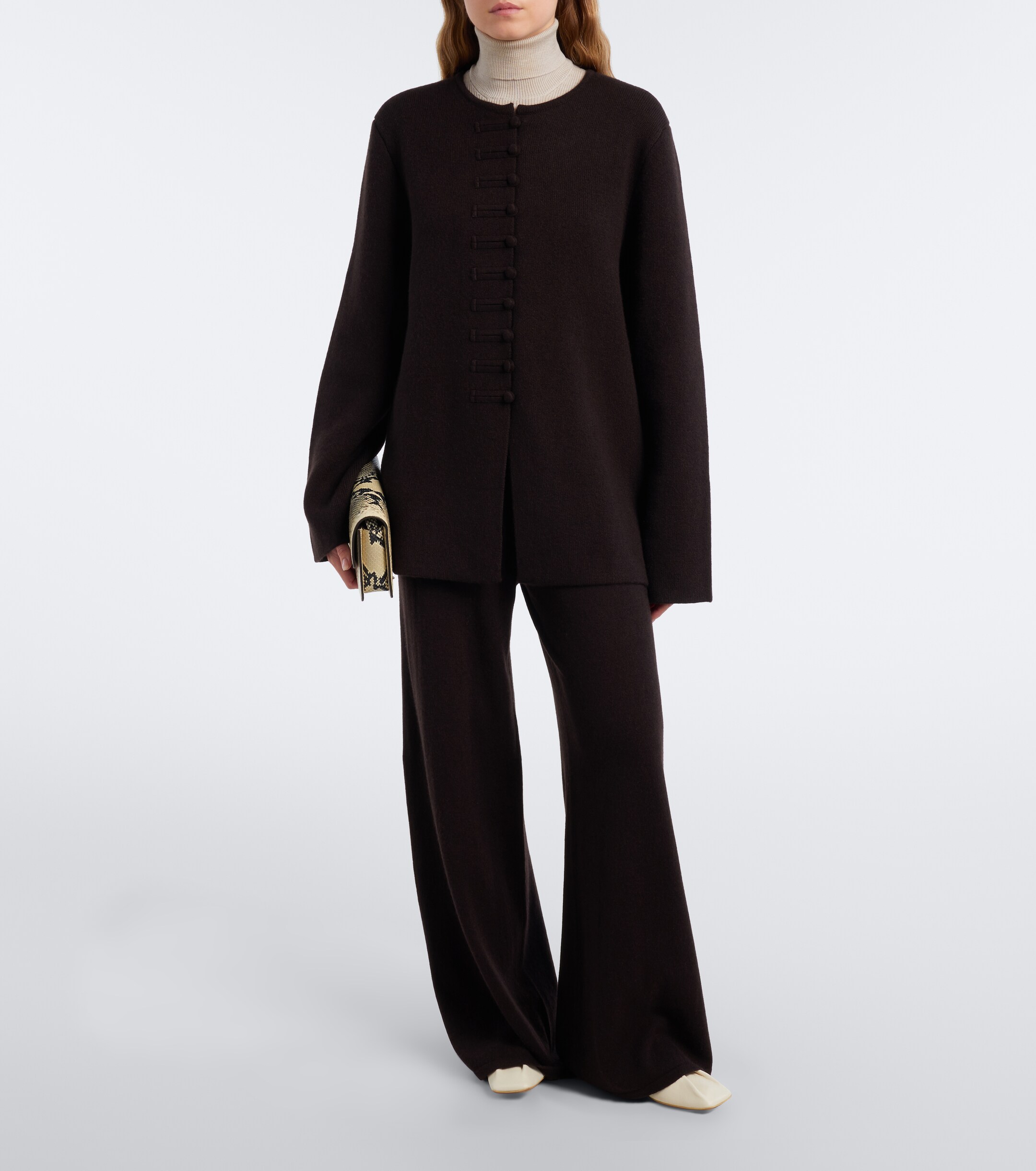 LISA YANG Lisa Yang Sofi cashmere wide-leg pants