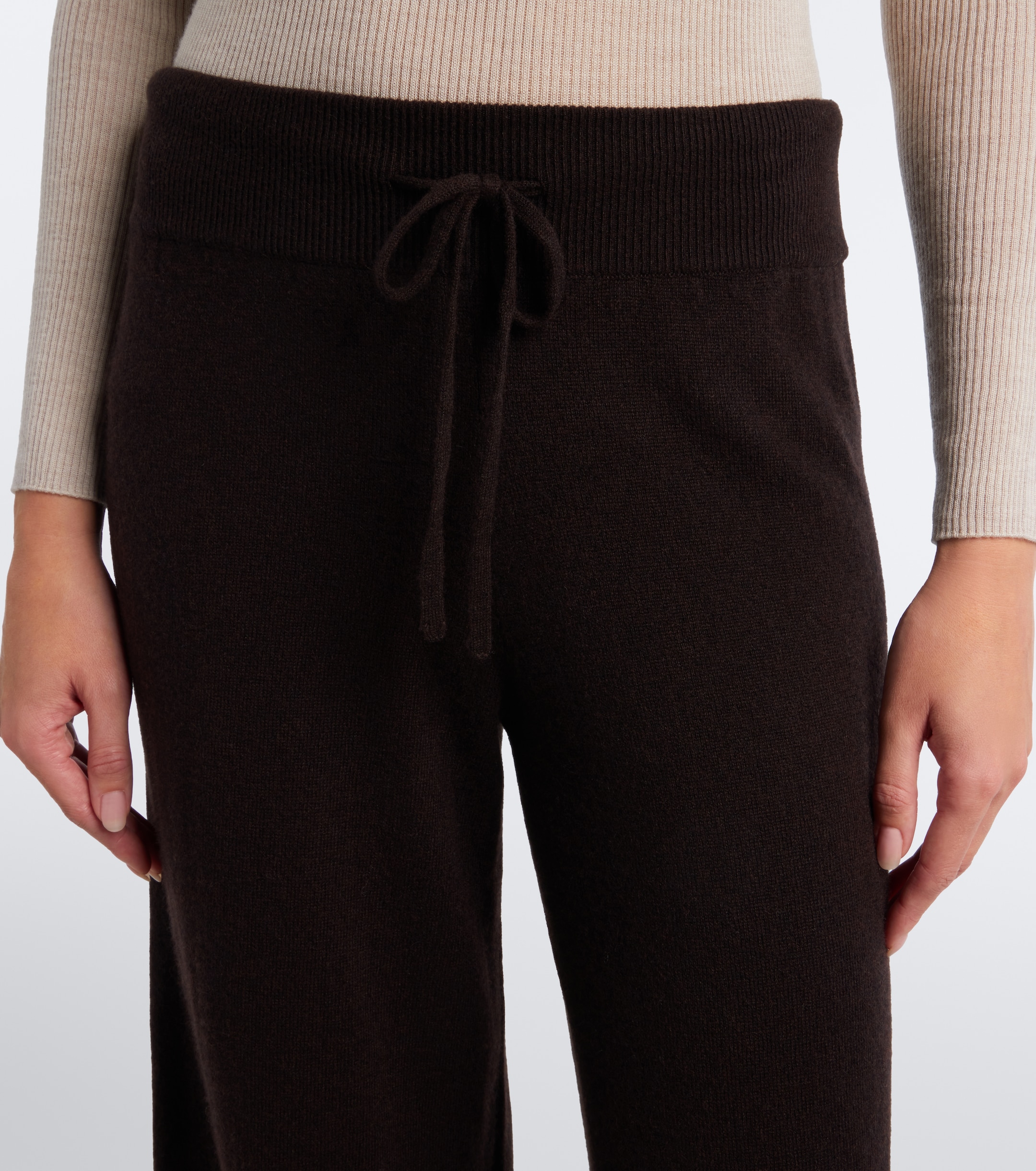 LISA YANG Lisa Yang Sofi cashmere wide-leg pants