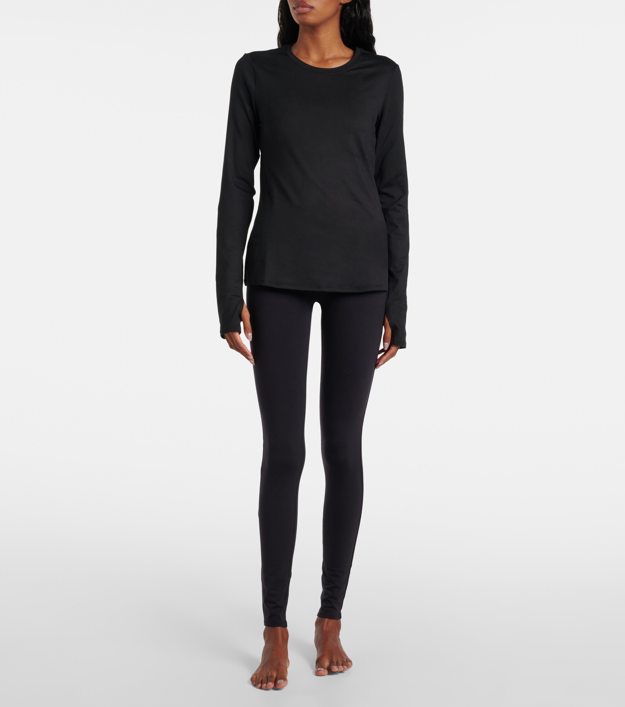 Alo Yoga Alosoft Finesse jersey top