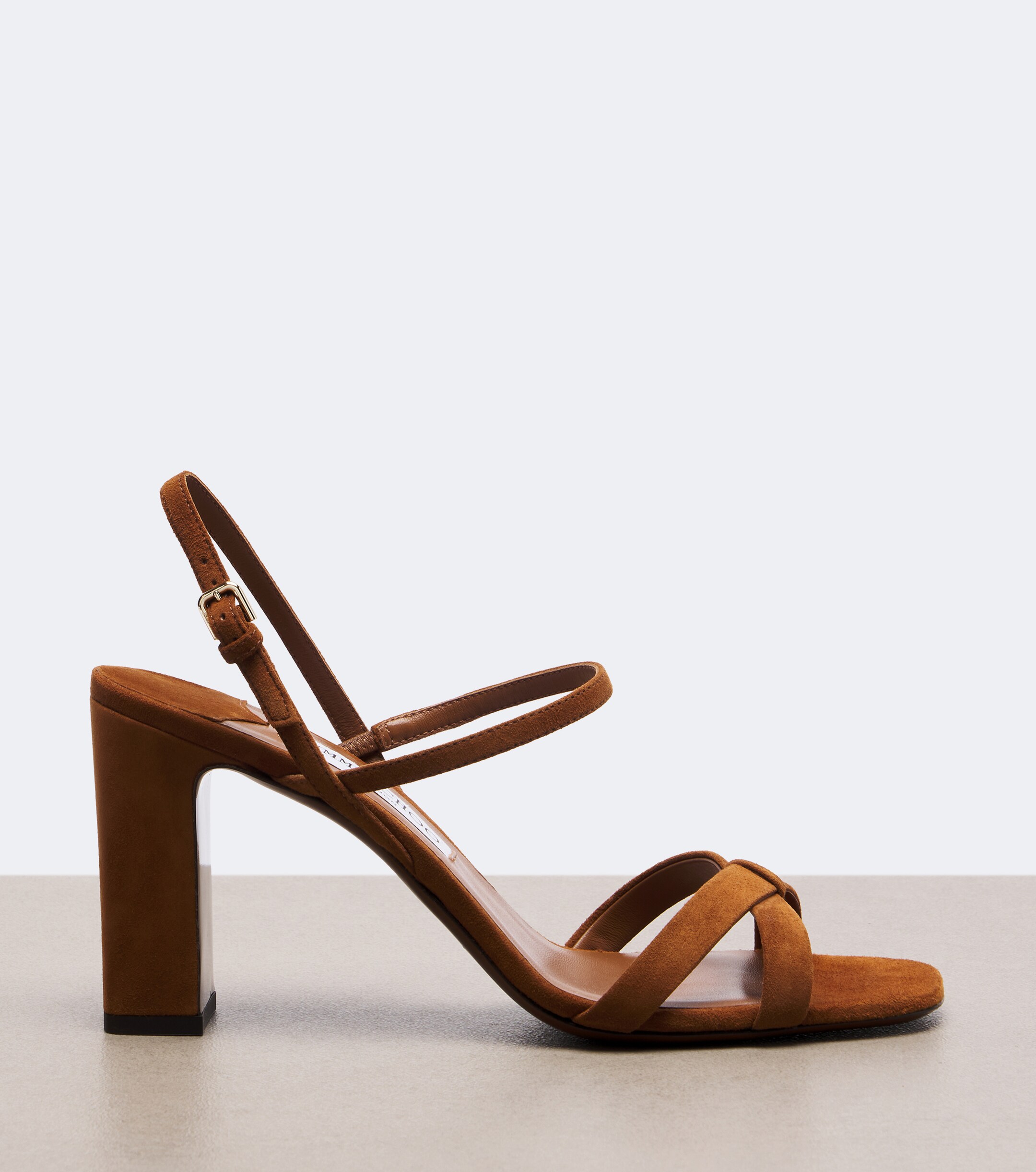 JIMMY CHOO Jimmy Choo Elsy suede slingback sandals