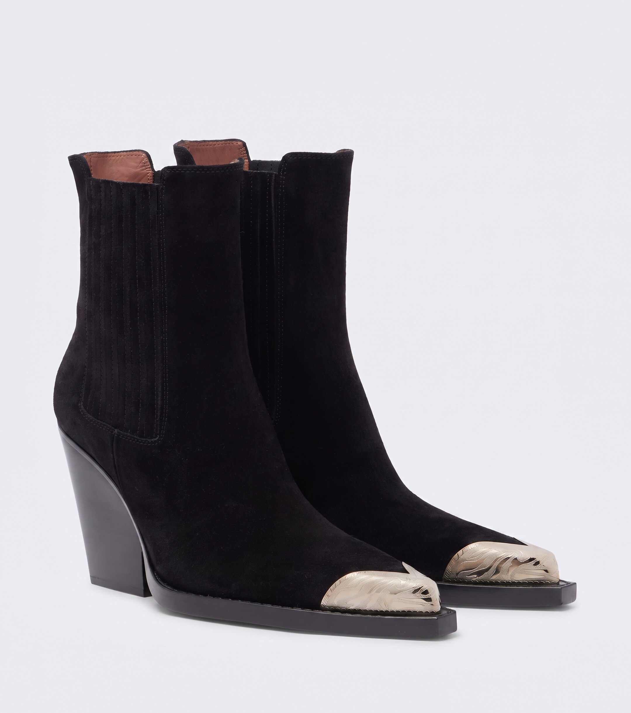 Paris Texas Paris Texas Dallas embellished suede ankle boots