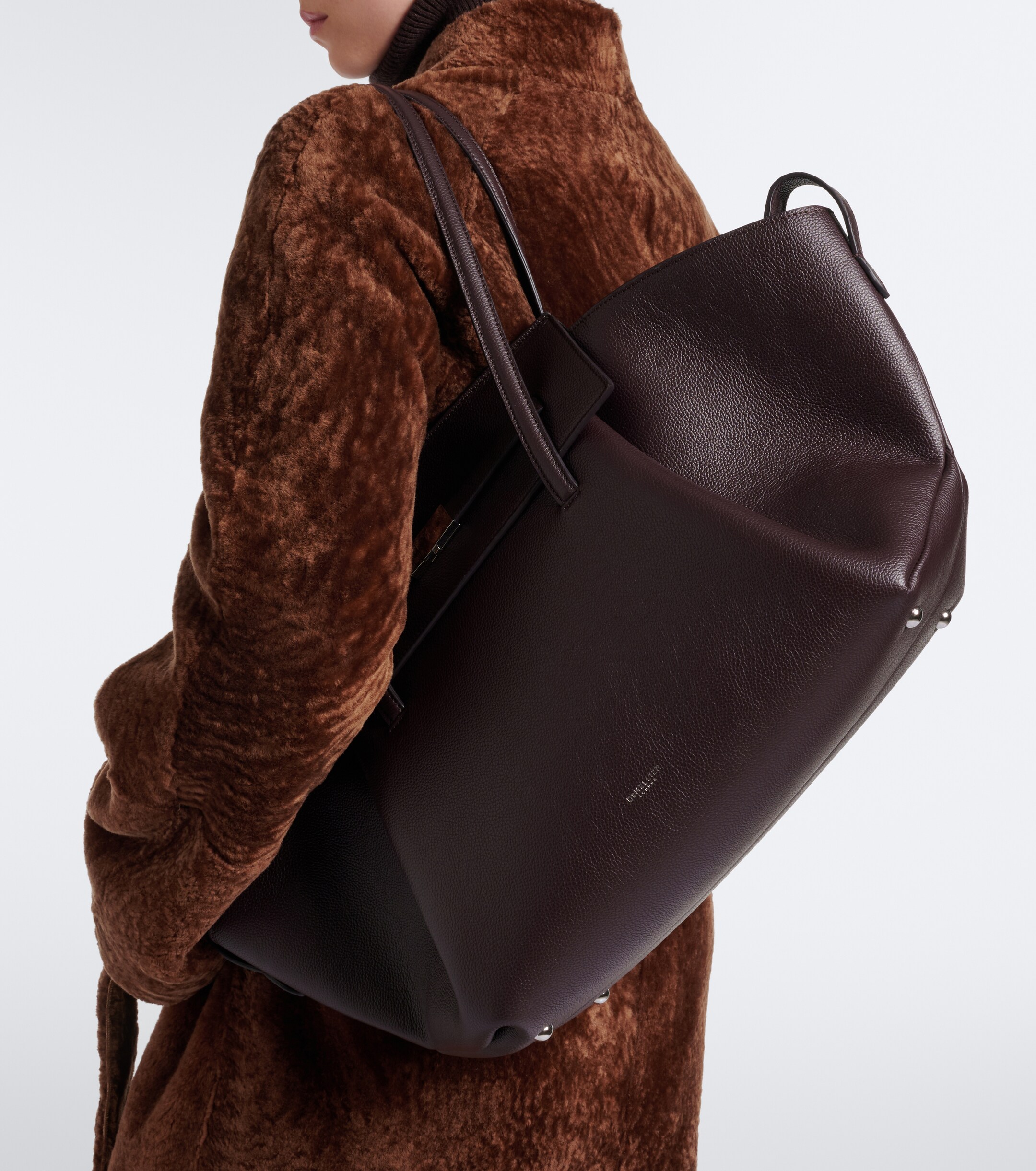 DeMellier DeMellier Brooklyn Large leather shoulder bag